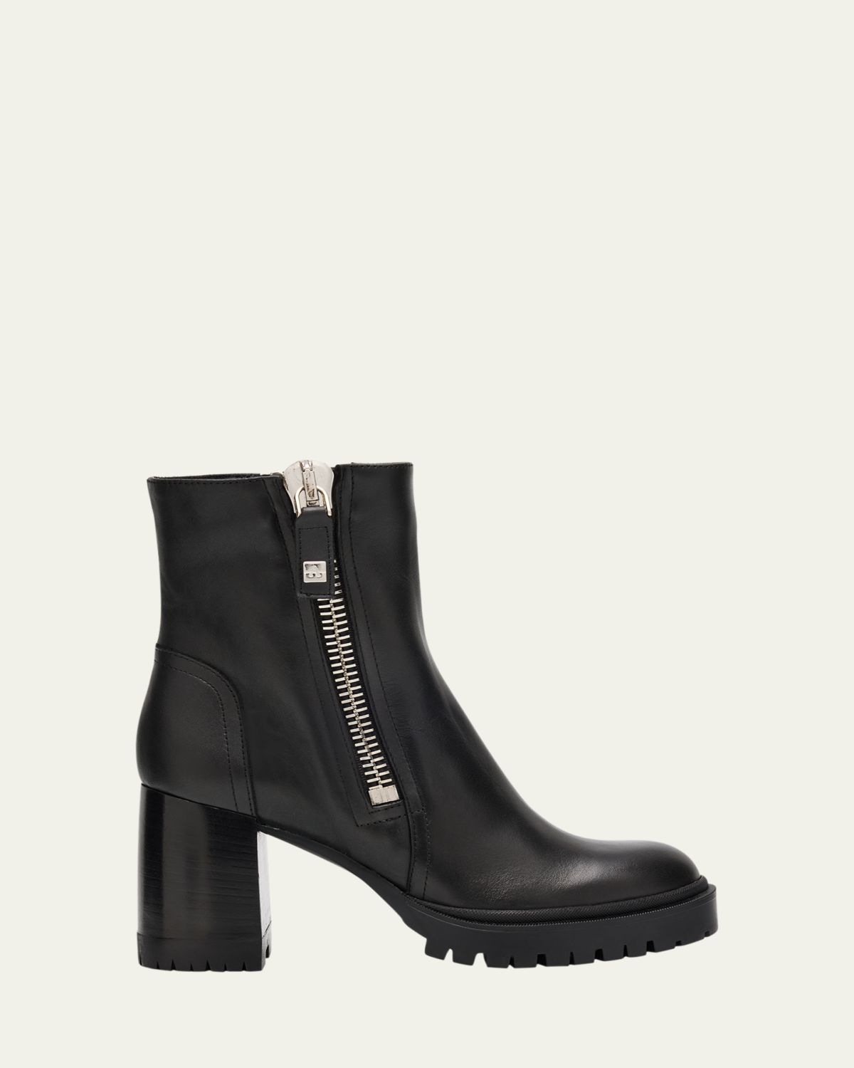 Aquatalia Emma Water-Resistant Leather Ankle Boots