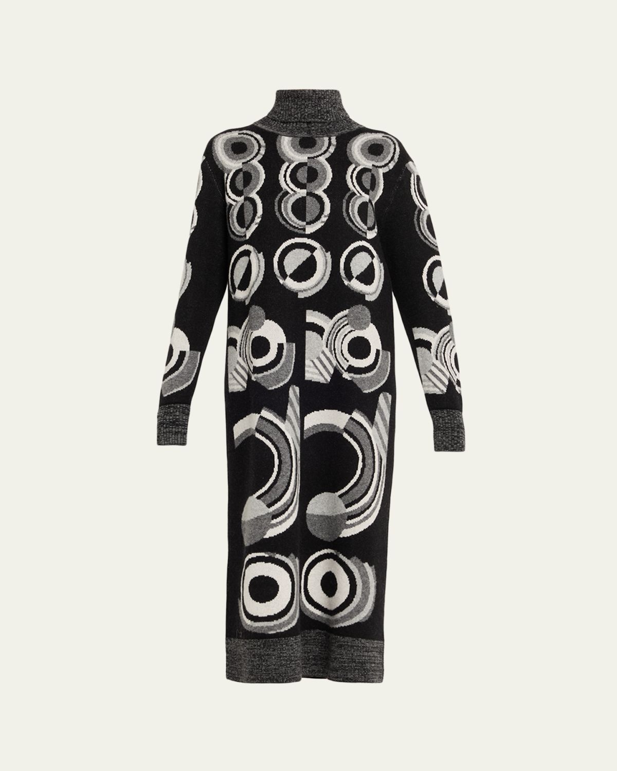 Libertine Sonia Cashmere Turtleneck Midi Dress