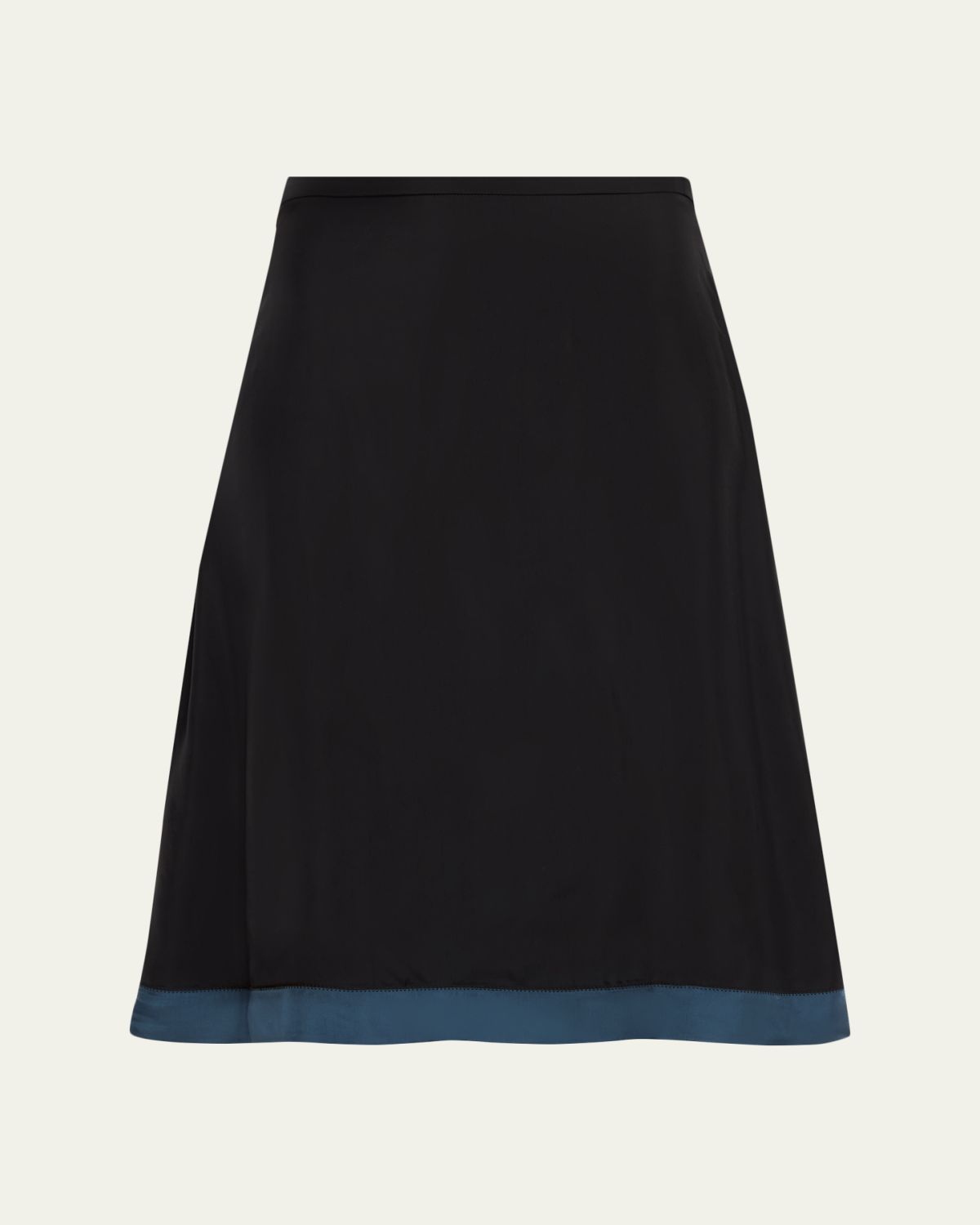 Marni A-Line Satin Knee-Length Skirt