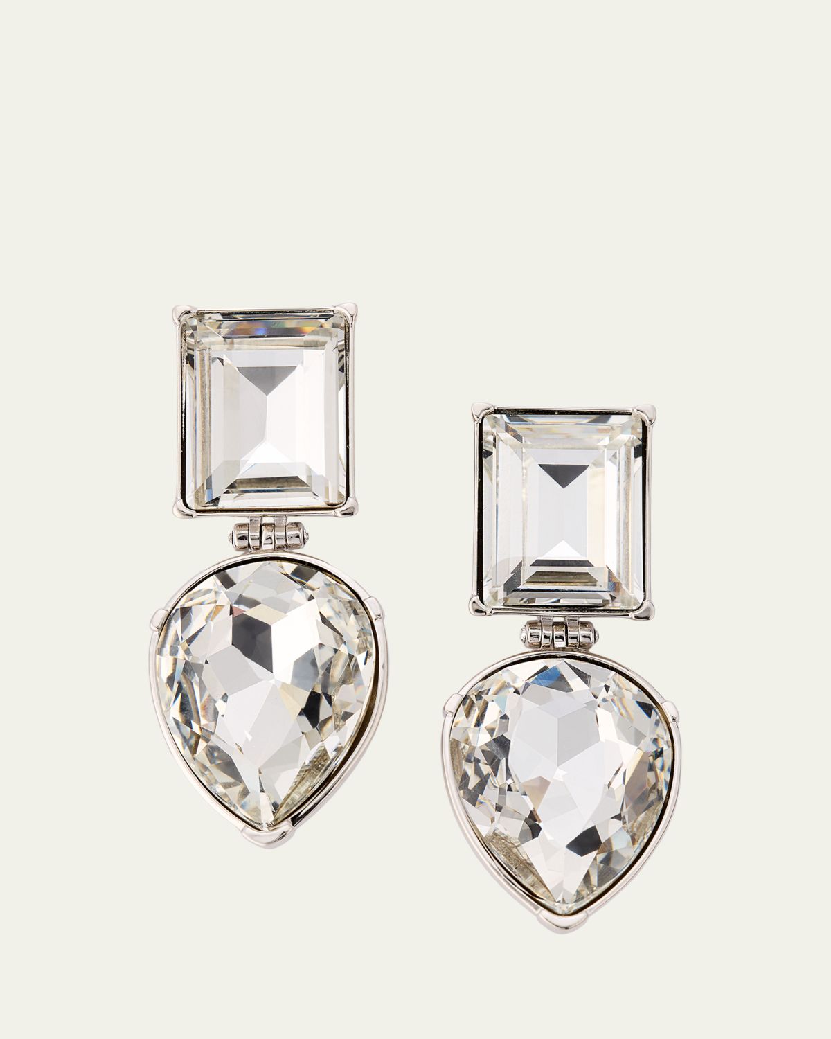 McQueen Crystal Cocktail Earrings