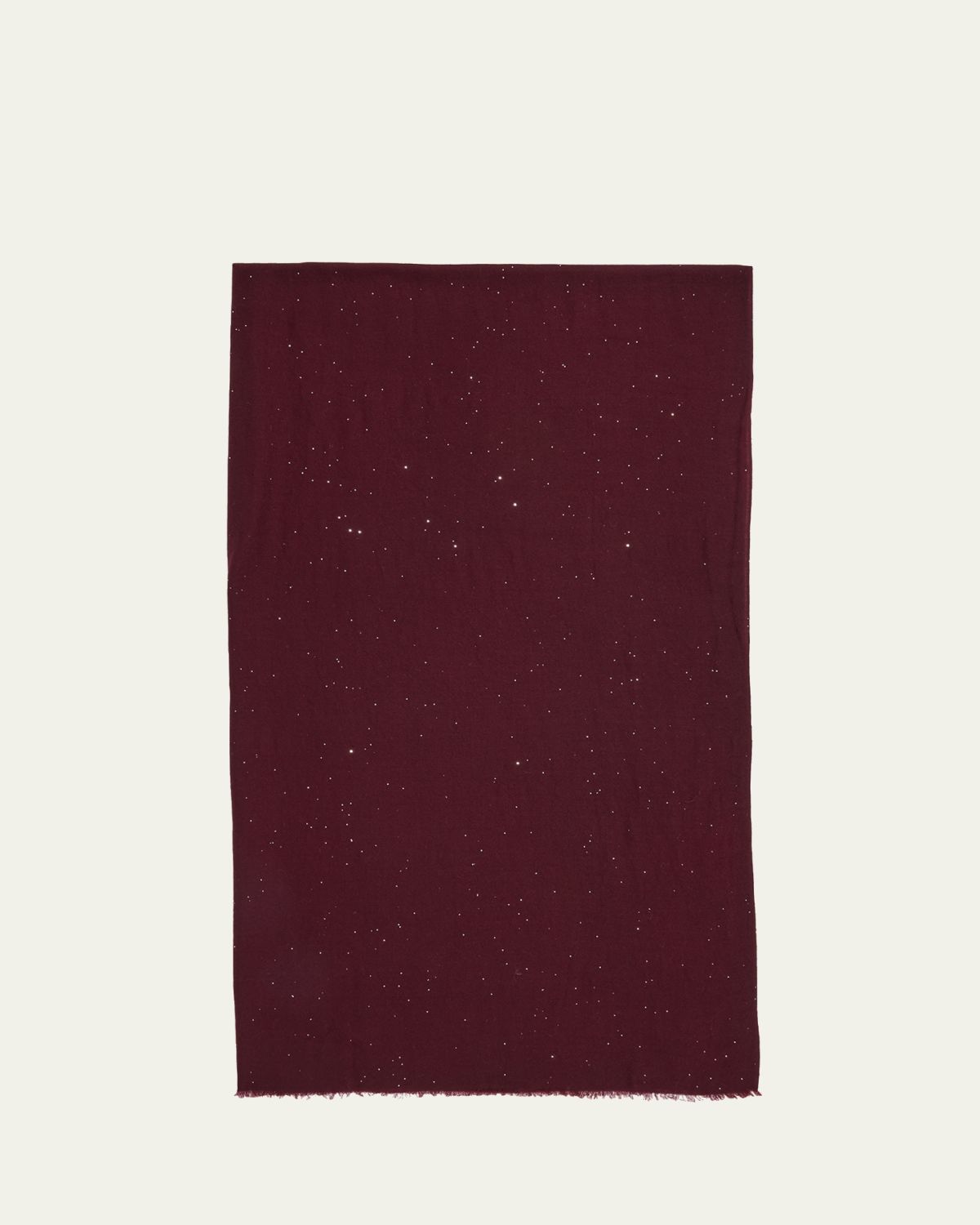 Faliero Sarti Raissa Sequined Wool-Blend Scarf