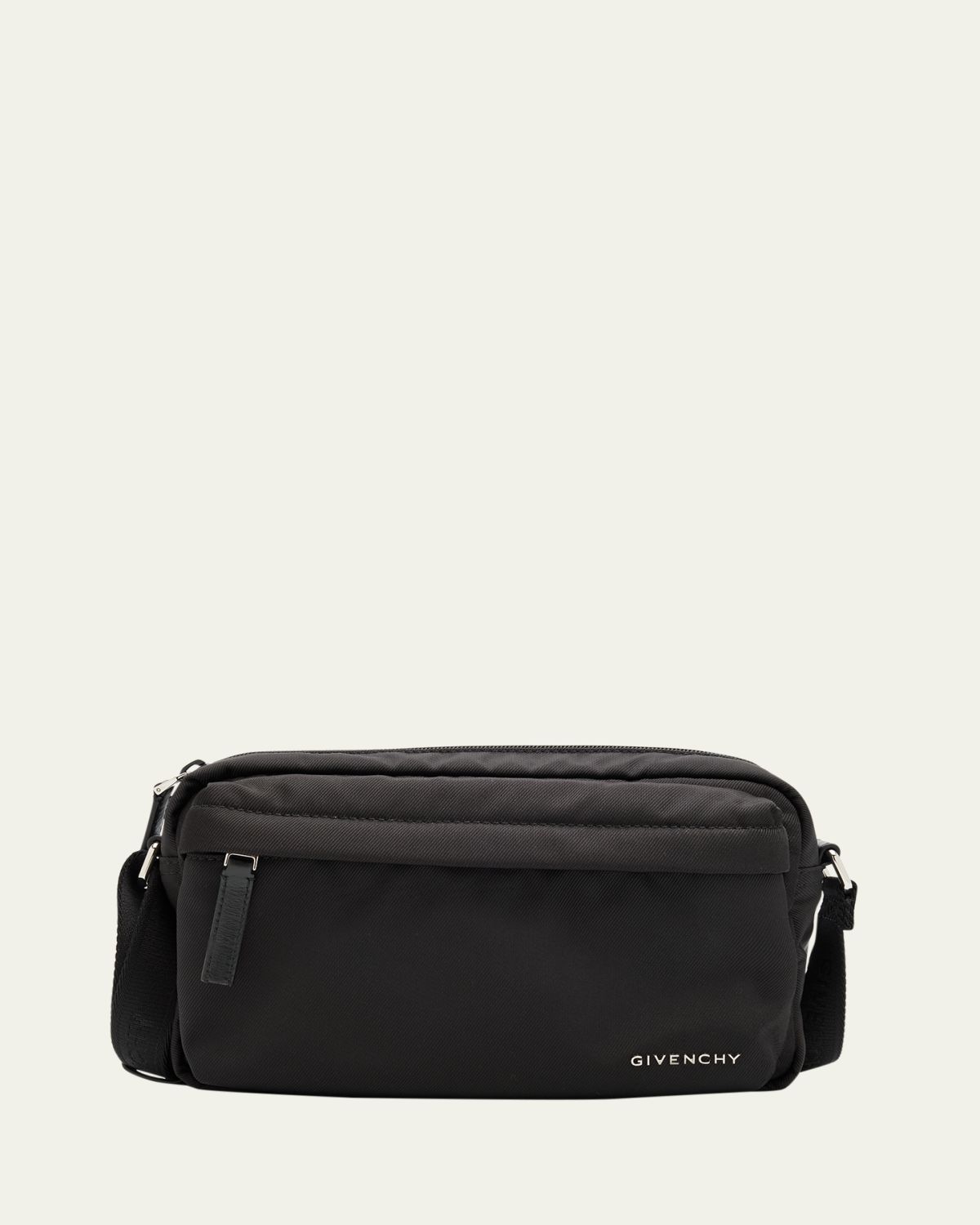 Givenchy Men 's Essential U Nylon Crossbody Bag