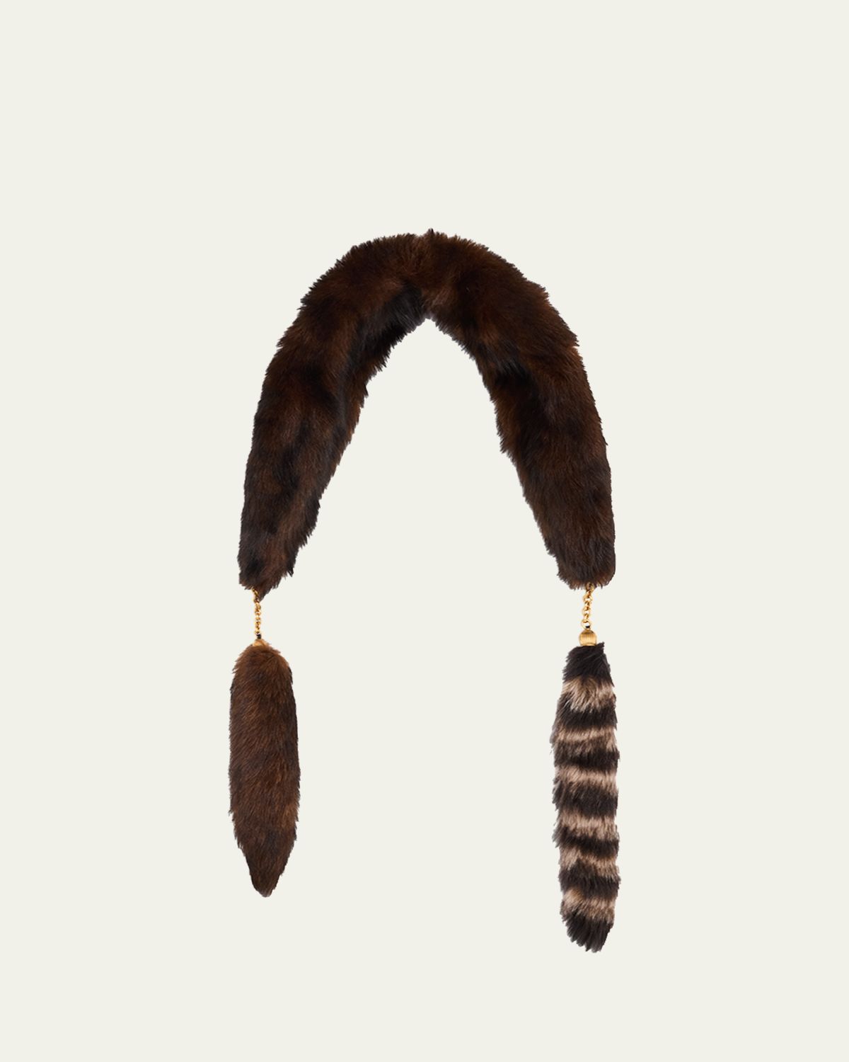 Chloe The Treasure Tails Shearling Scarf
