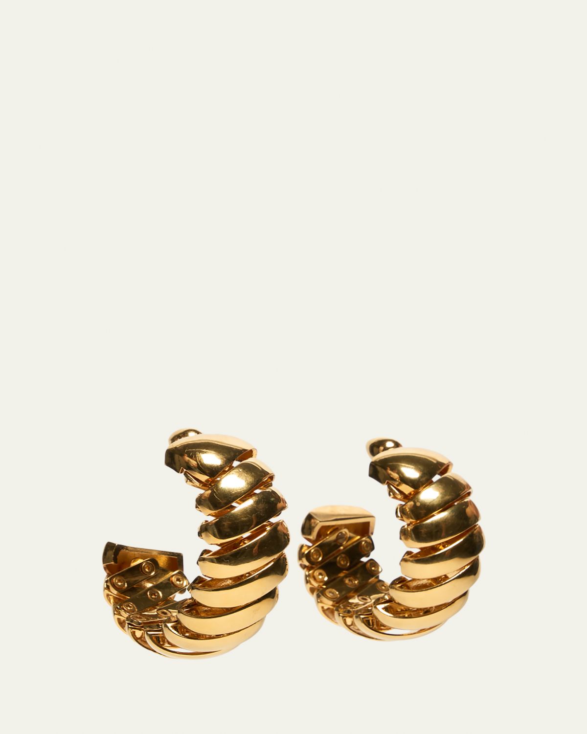 ALAIA Motion Hoop Earrings