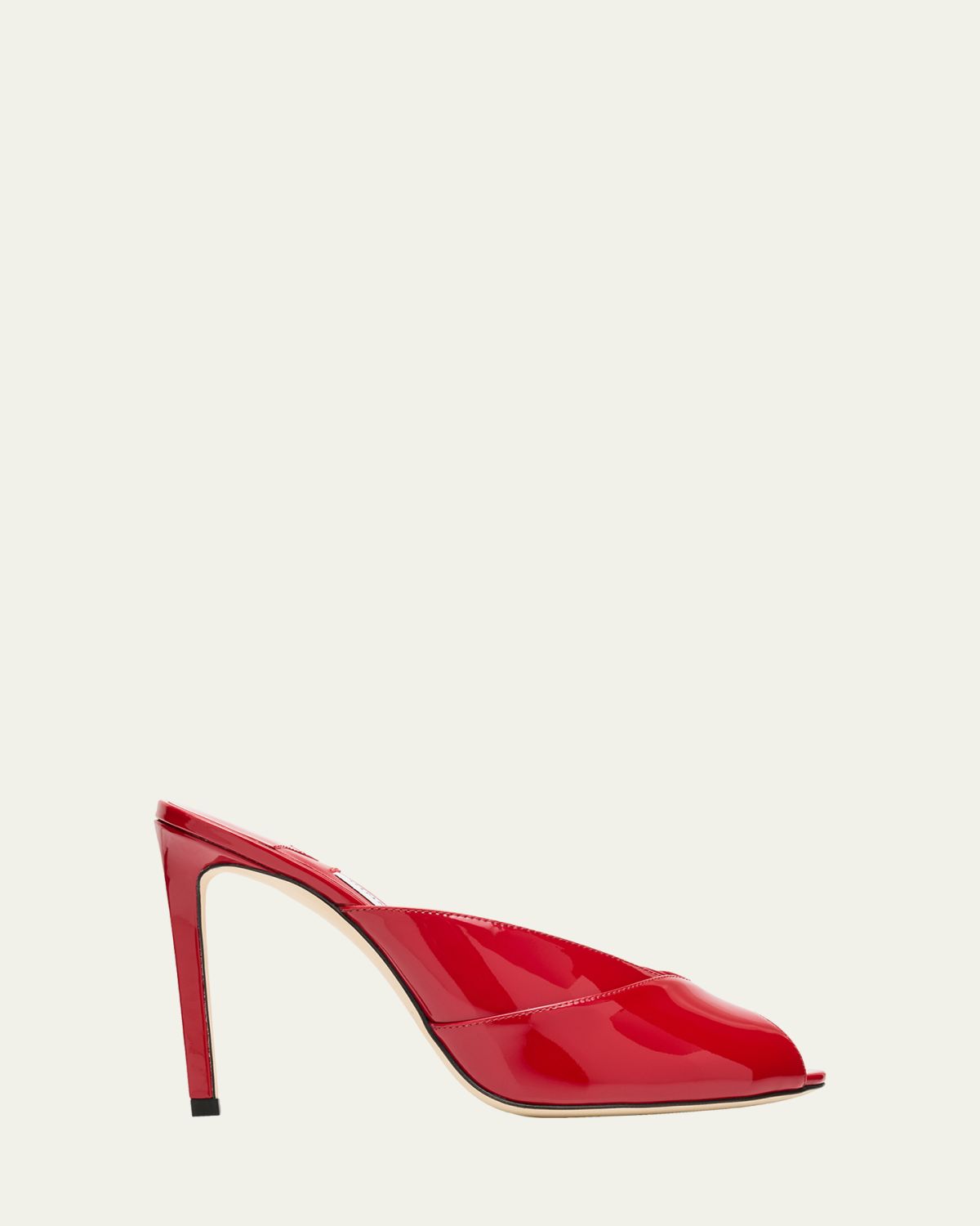 Jimmy Choo Brigitte 100mm Patent Leather Mule Pumps