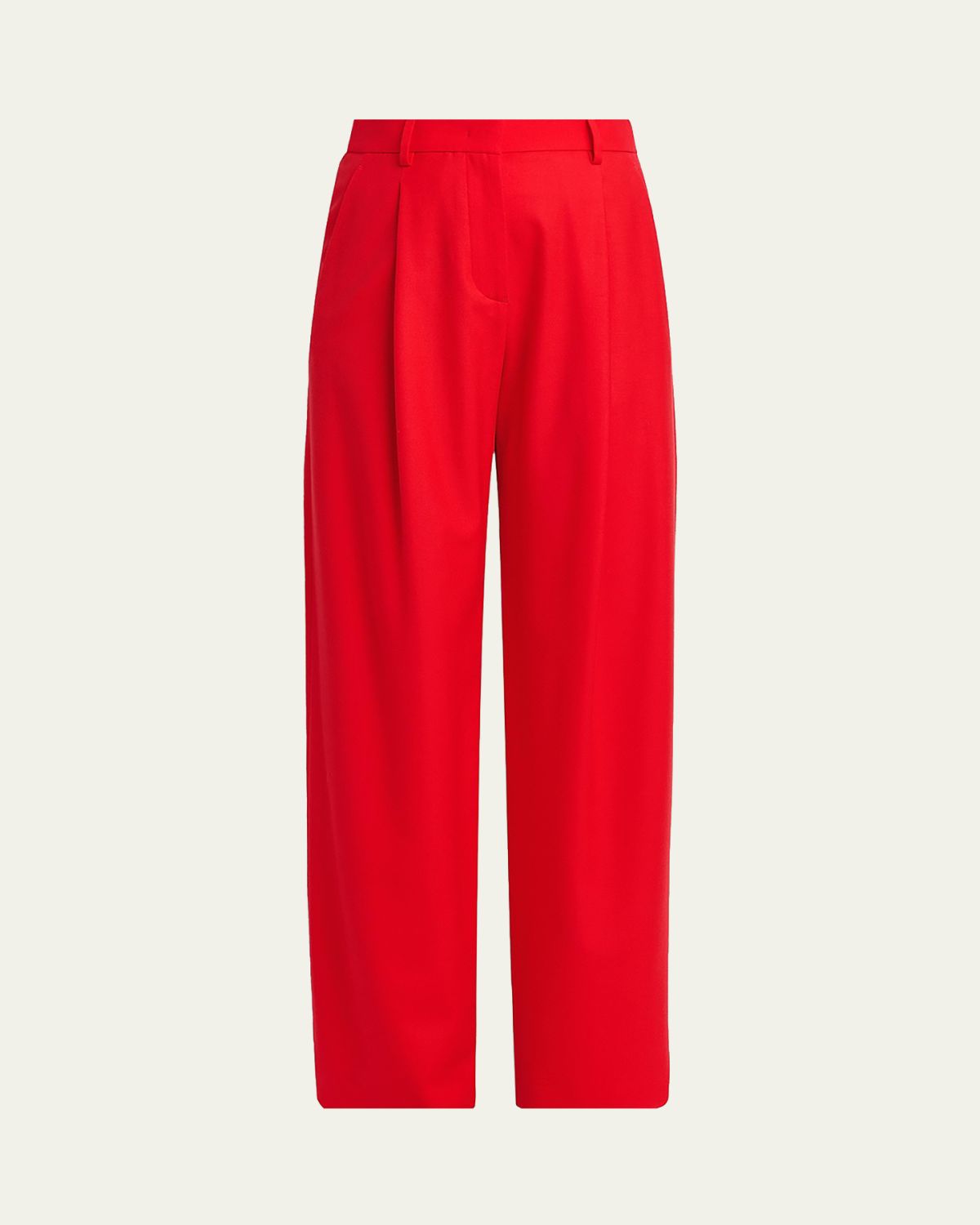 Giorgio Armani Wide-Leg Virgin Wool Trousers