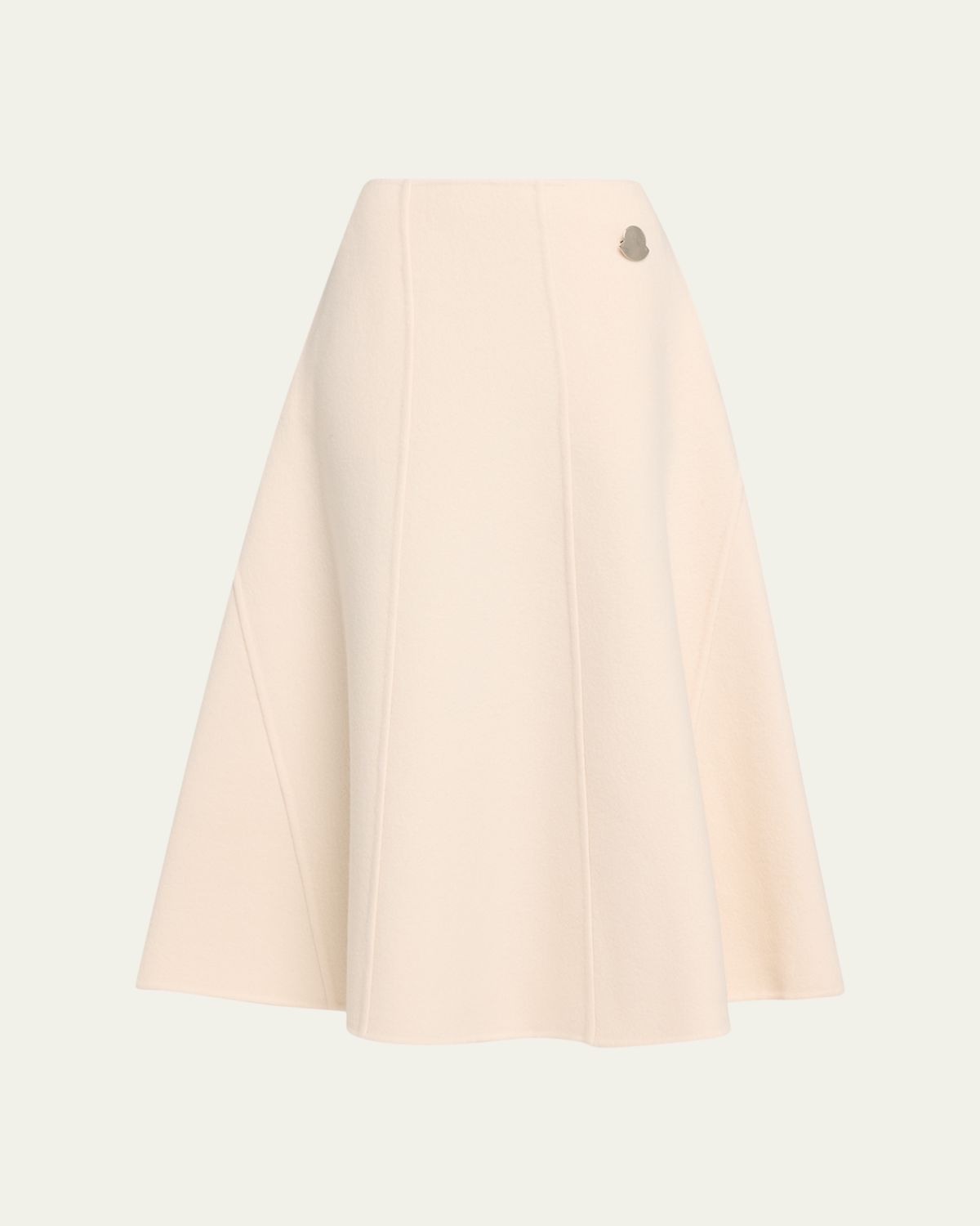 Moncler x Jil Sander Wool Midi Skirt