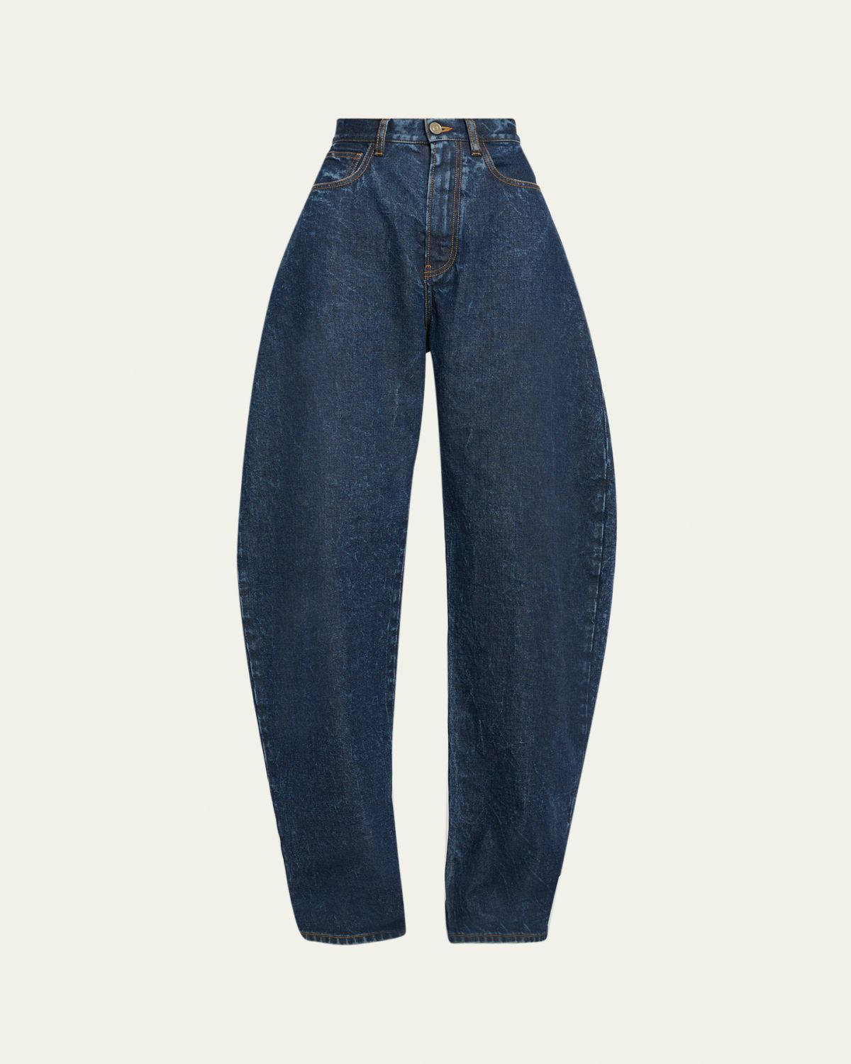 ALAIA Round Denim Pants