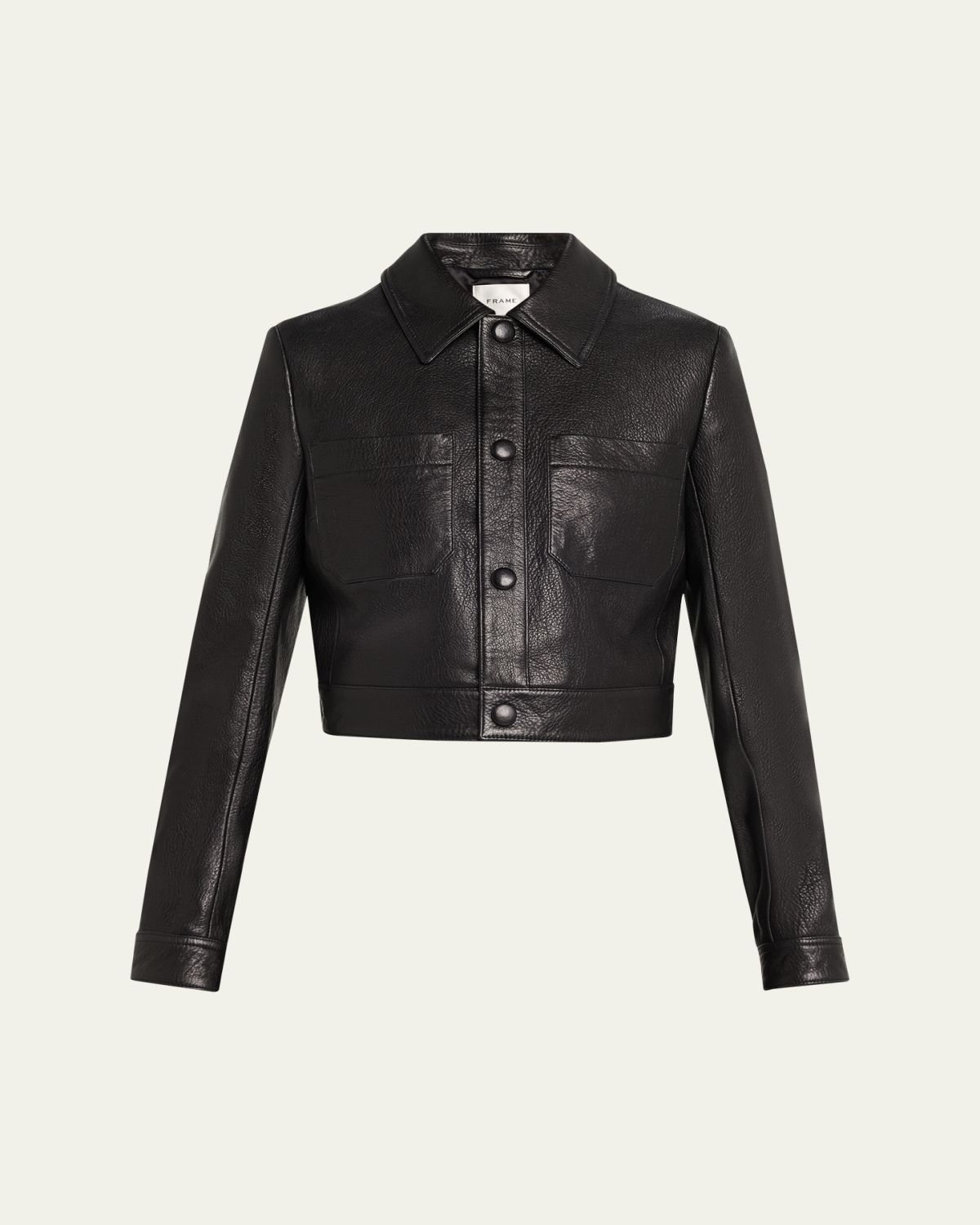 FRAME The Small Leather Jacket