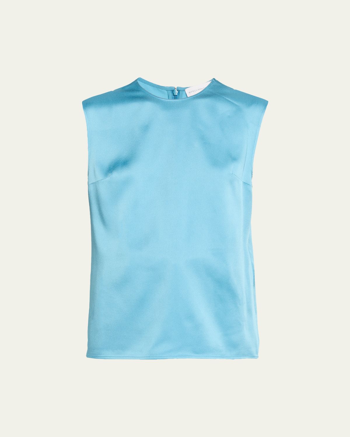 Stella McCartney Satin Sleeveless Top
