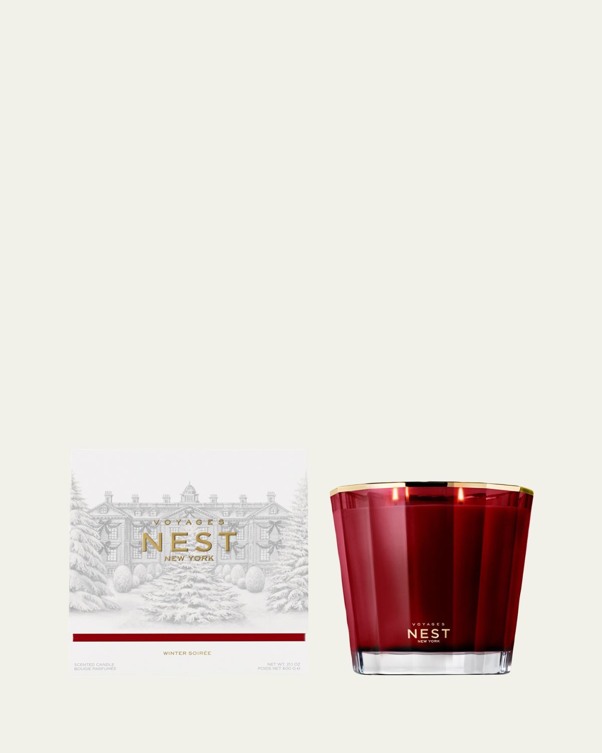 NEST New York Voyages Winter Soiree Candle, 21 oz.
