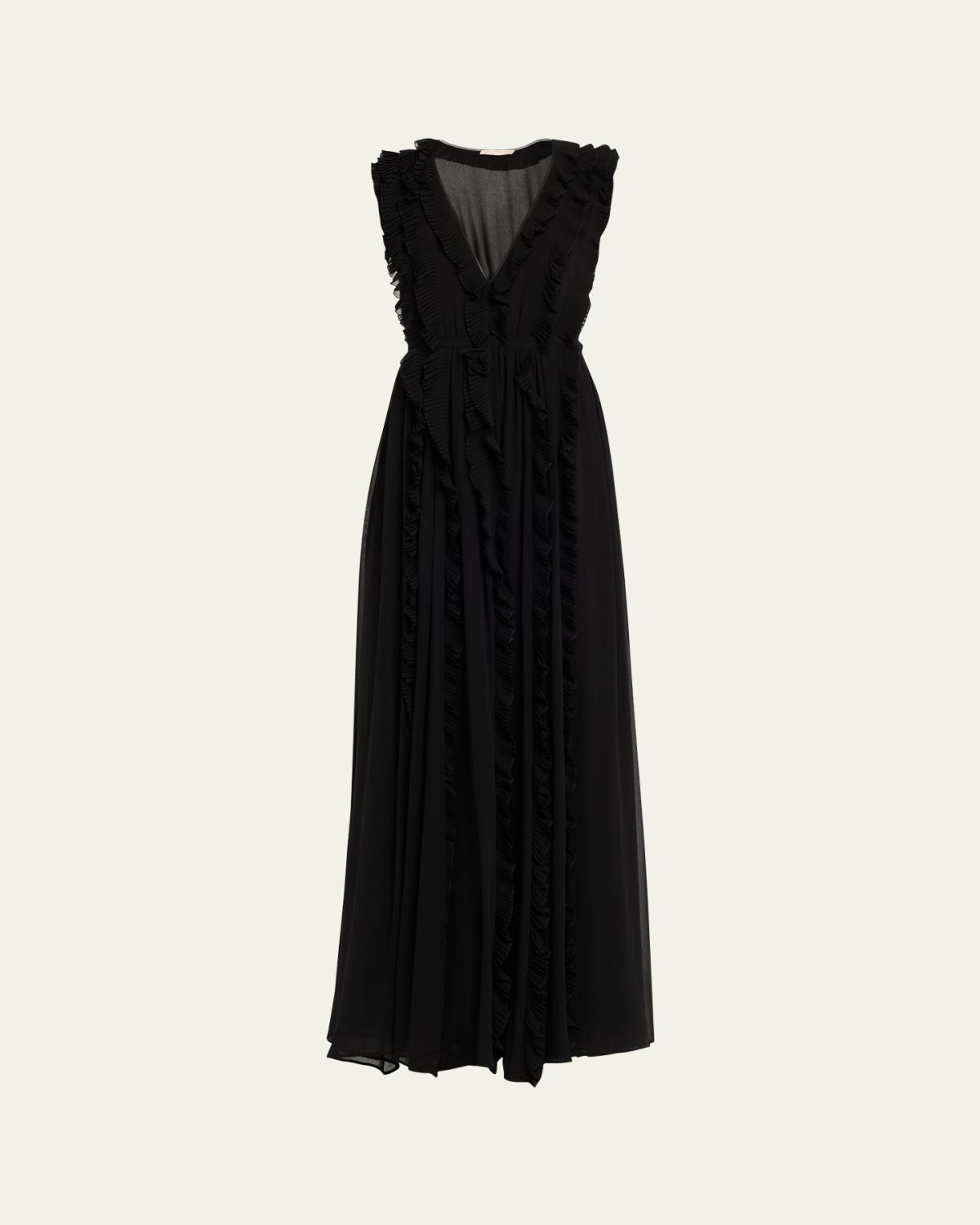Ulla Johnson Aida Cascading Ruffle Gown