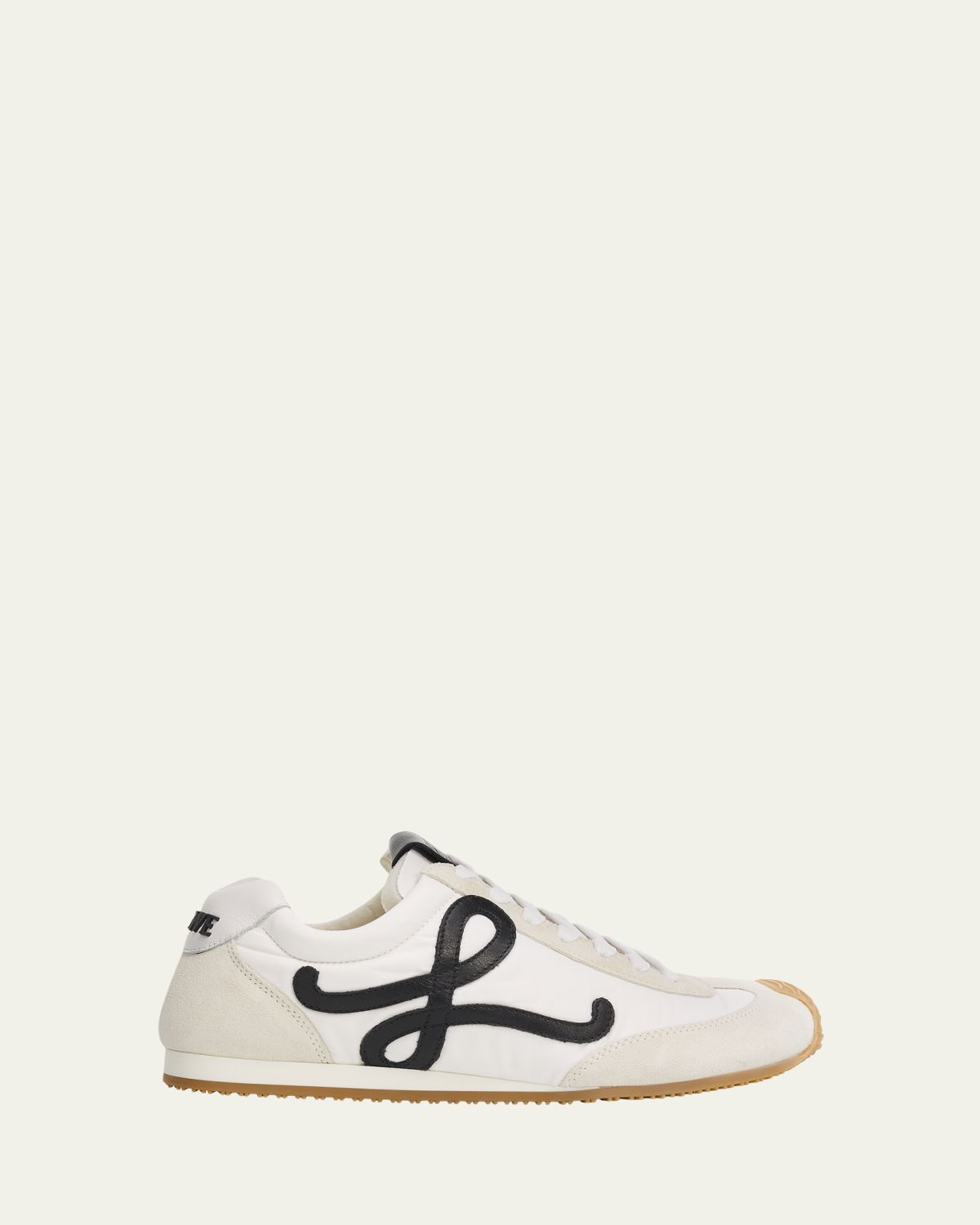 Loewe Ballet Runner 2.0 Nylon and Calfskin Low-Top Sneakers