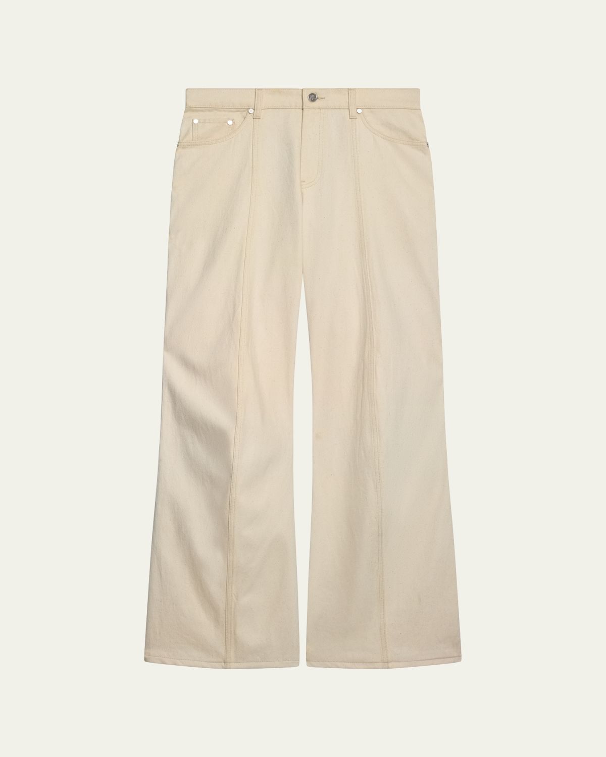 Helmut Lang Men's Relaxed-Fit Ski Jeans