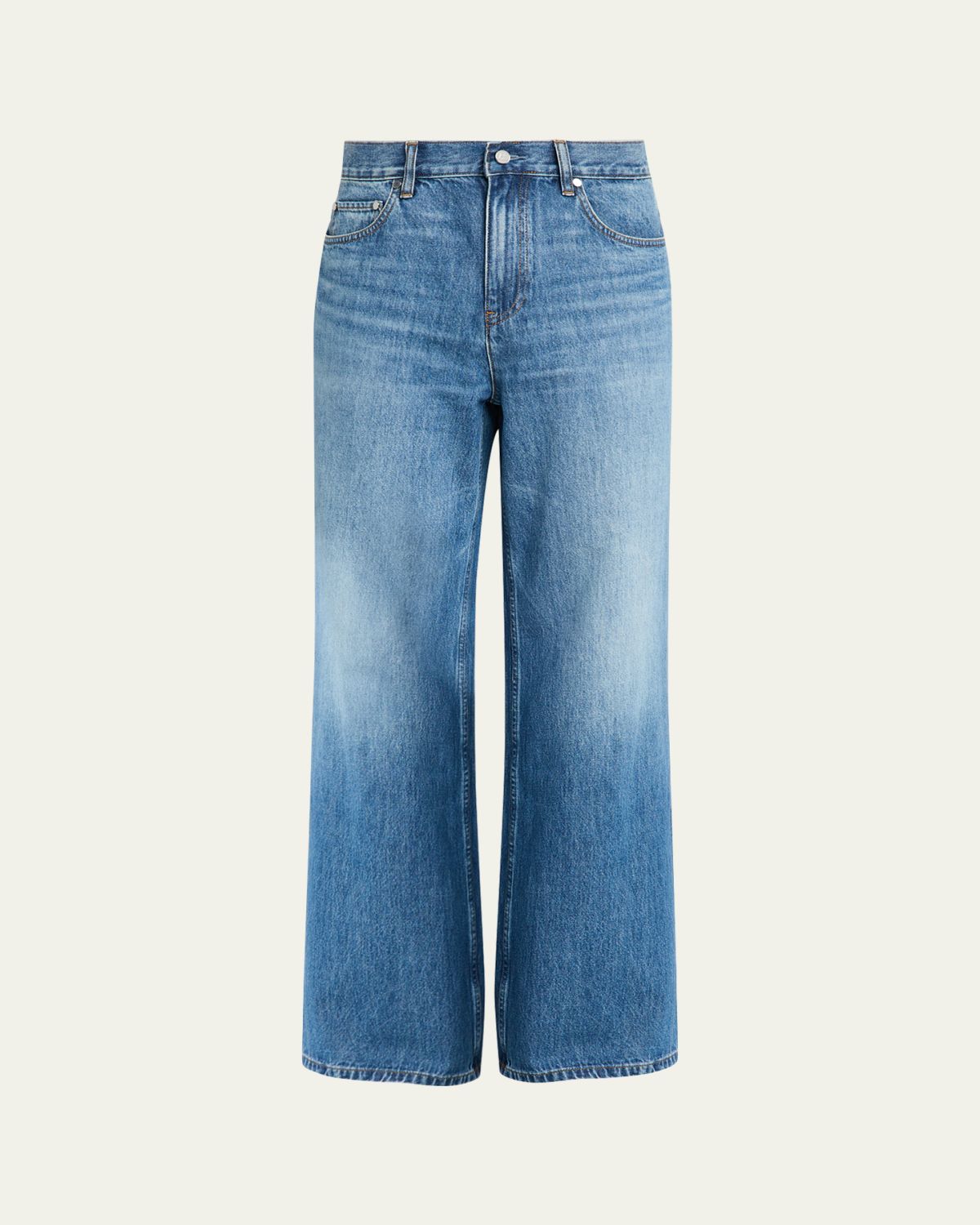 Helmut Lang Men 's Low-Rise Relaxed Straight Leg Jeans