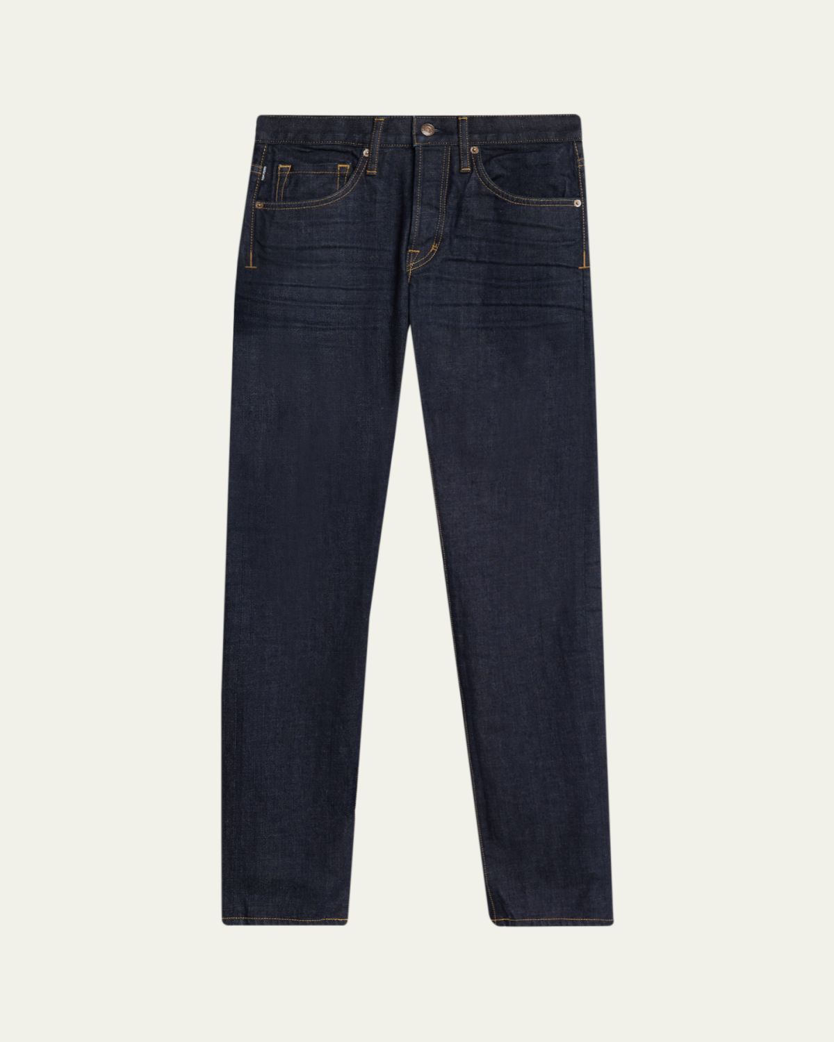 TOM FORD Men's Stretch Selvedge Denim Straight-Leg Jeans