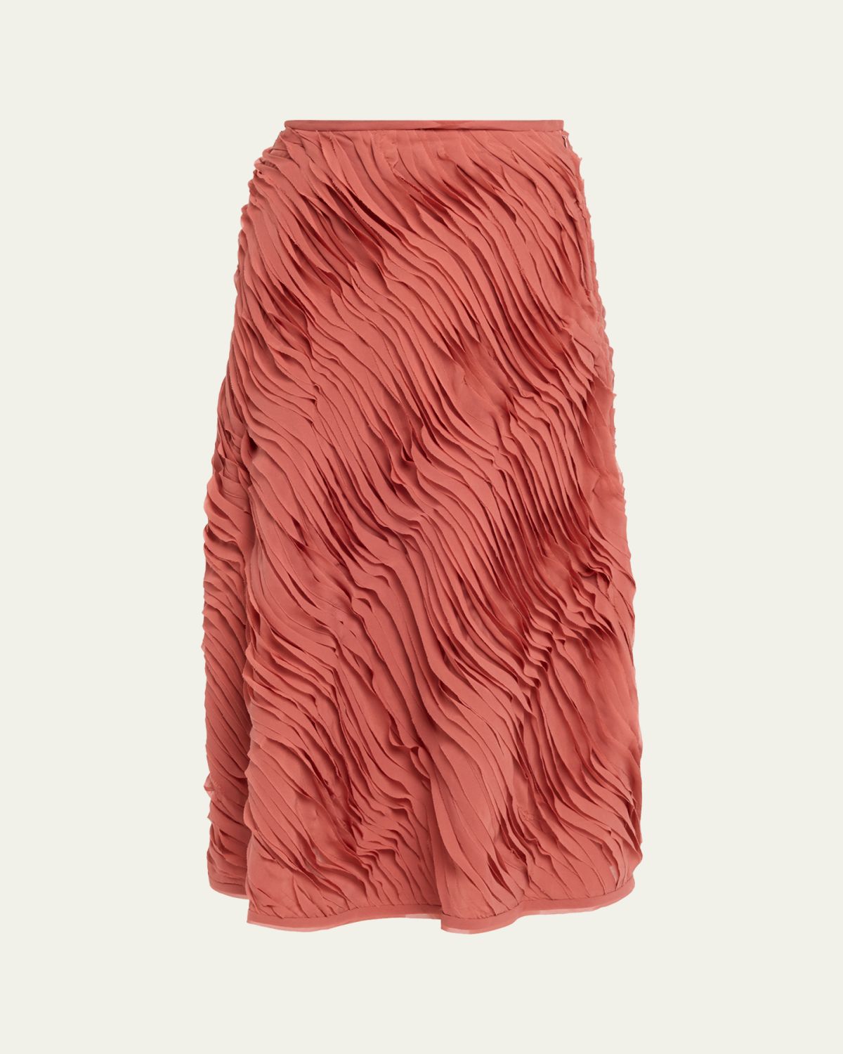 Ulla Johnson Amiko Chiffon Midi Skirt