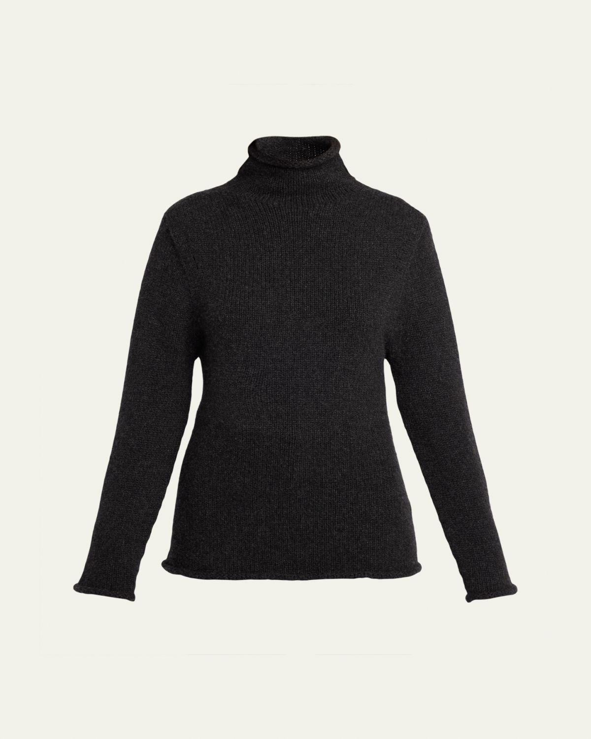 THE ROW Mariam Mock-Neck Cashmere Sweater