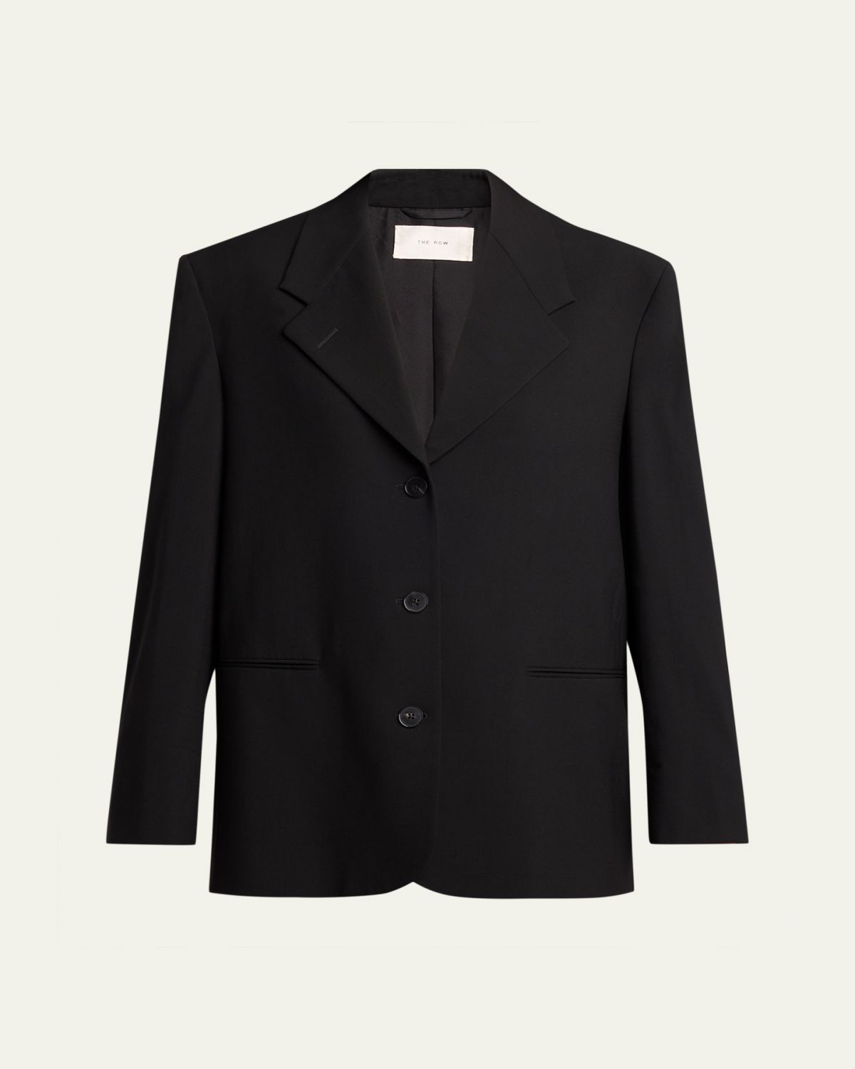 THE ROW Selim Single-Breasted Oversized Blazer Jacket