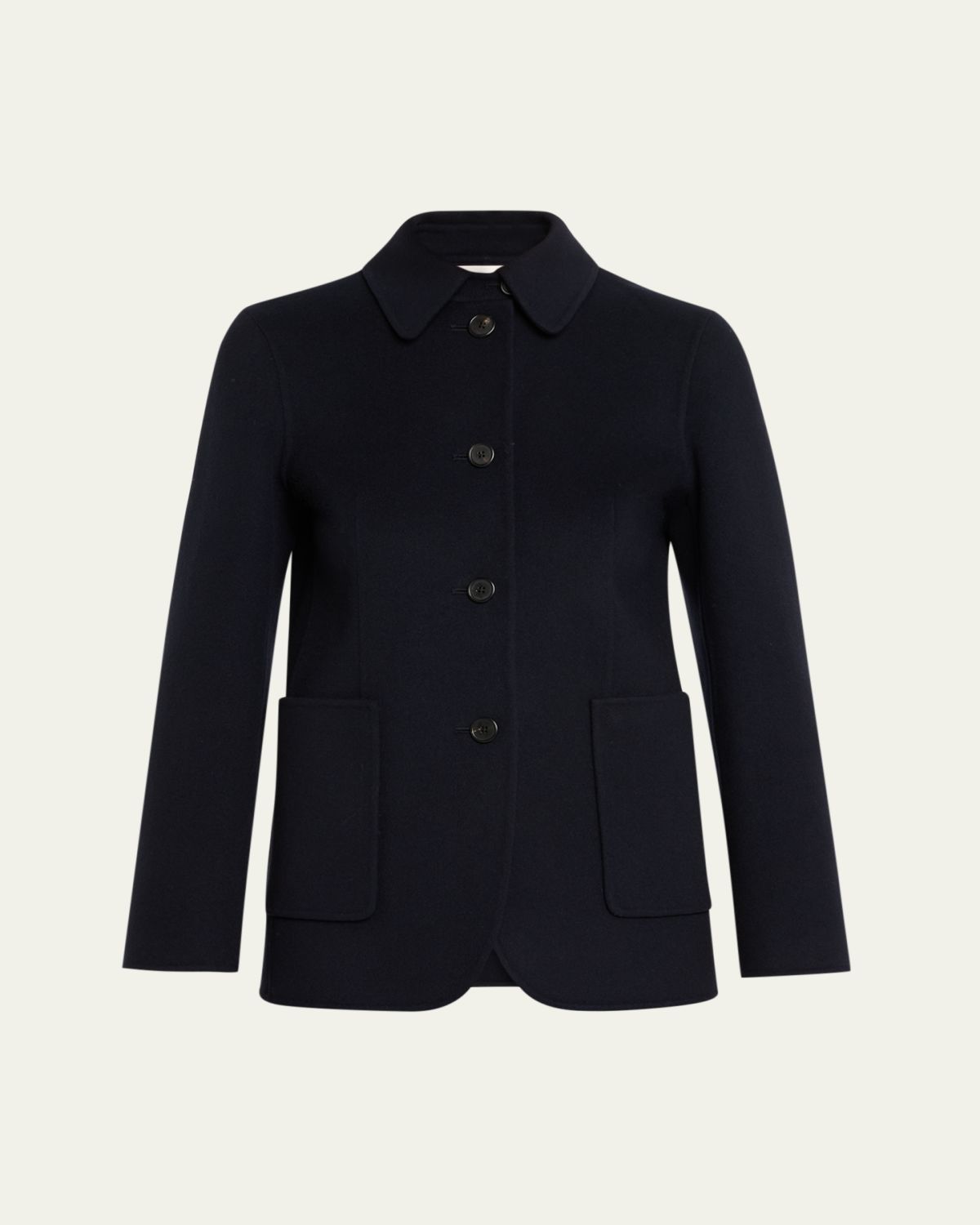 THE ROW Tiras Single-Breasted Cashmere Jacket