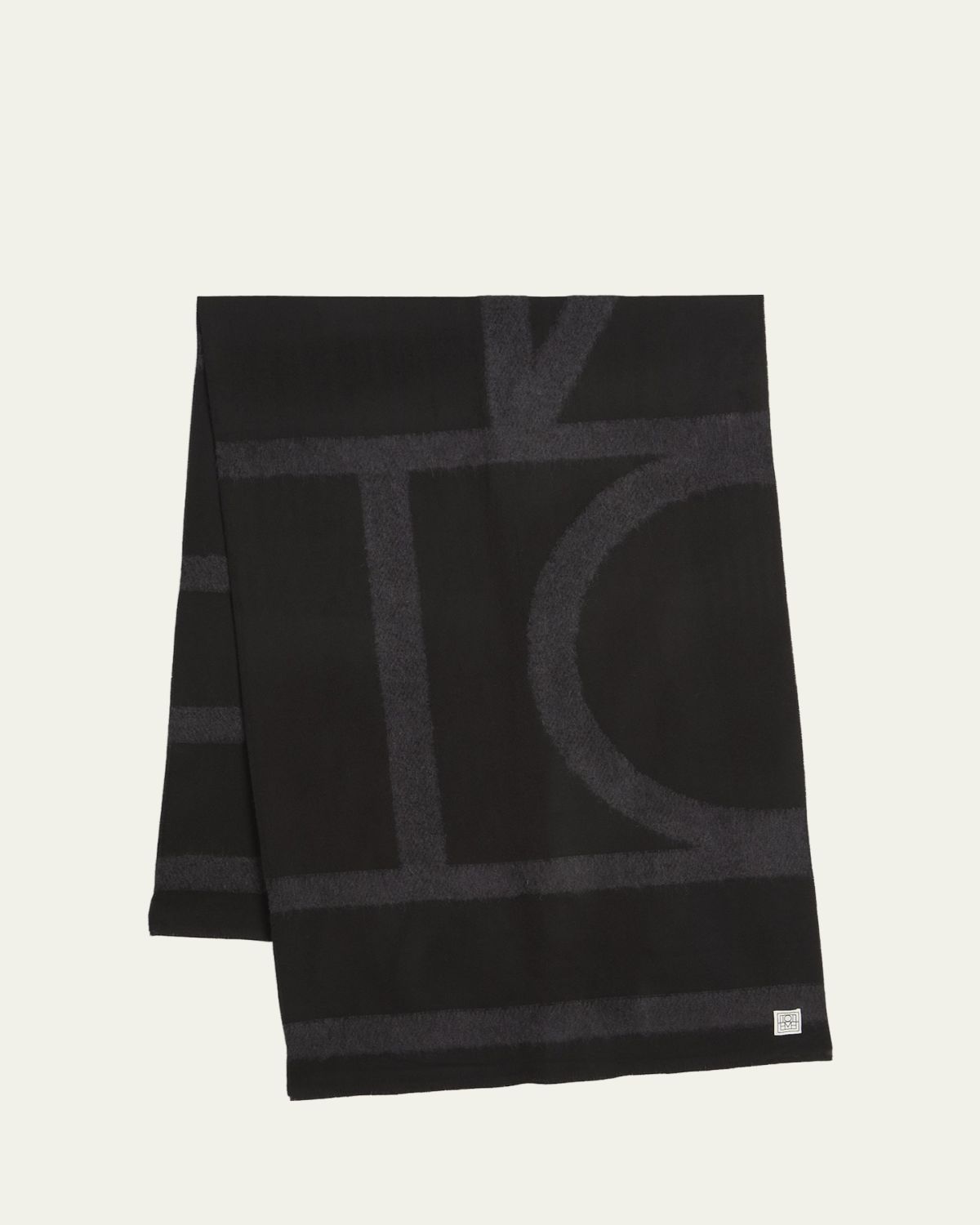 Toteme Monogram Twill Scarf | Thumbnail 5