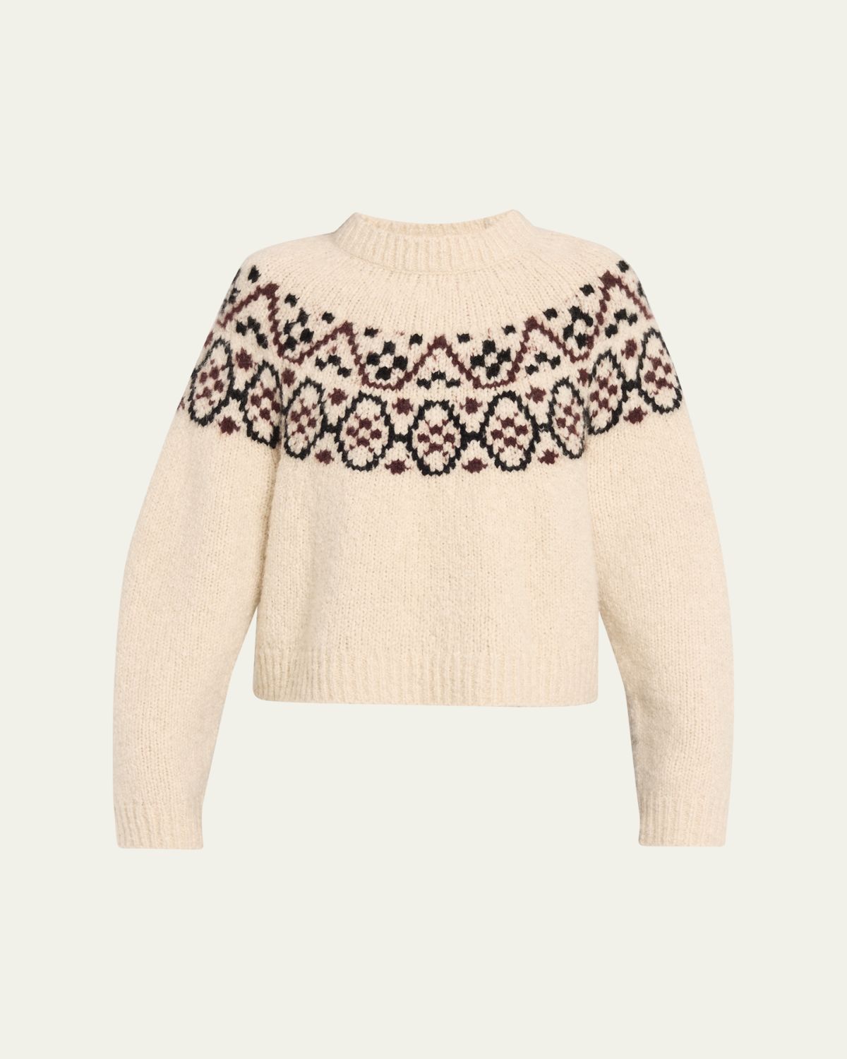 Nili Lotan Chrissy Fair Isle Cashmere Sweater