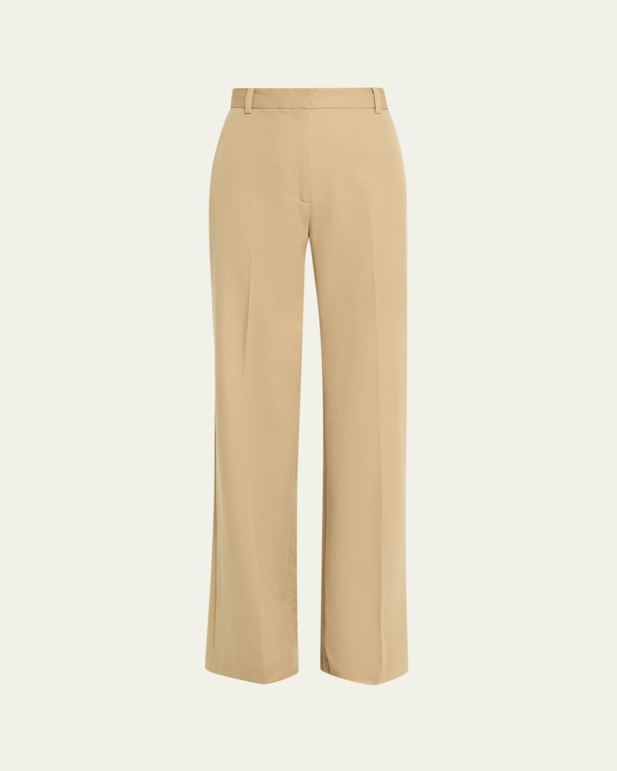 Nili Lotan Rivers High-Waisted Straight-Leg Trousers