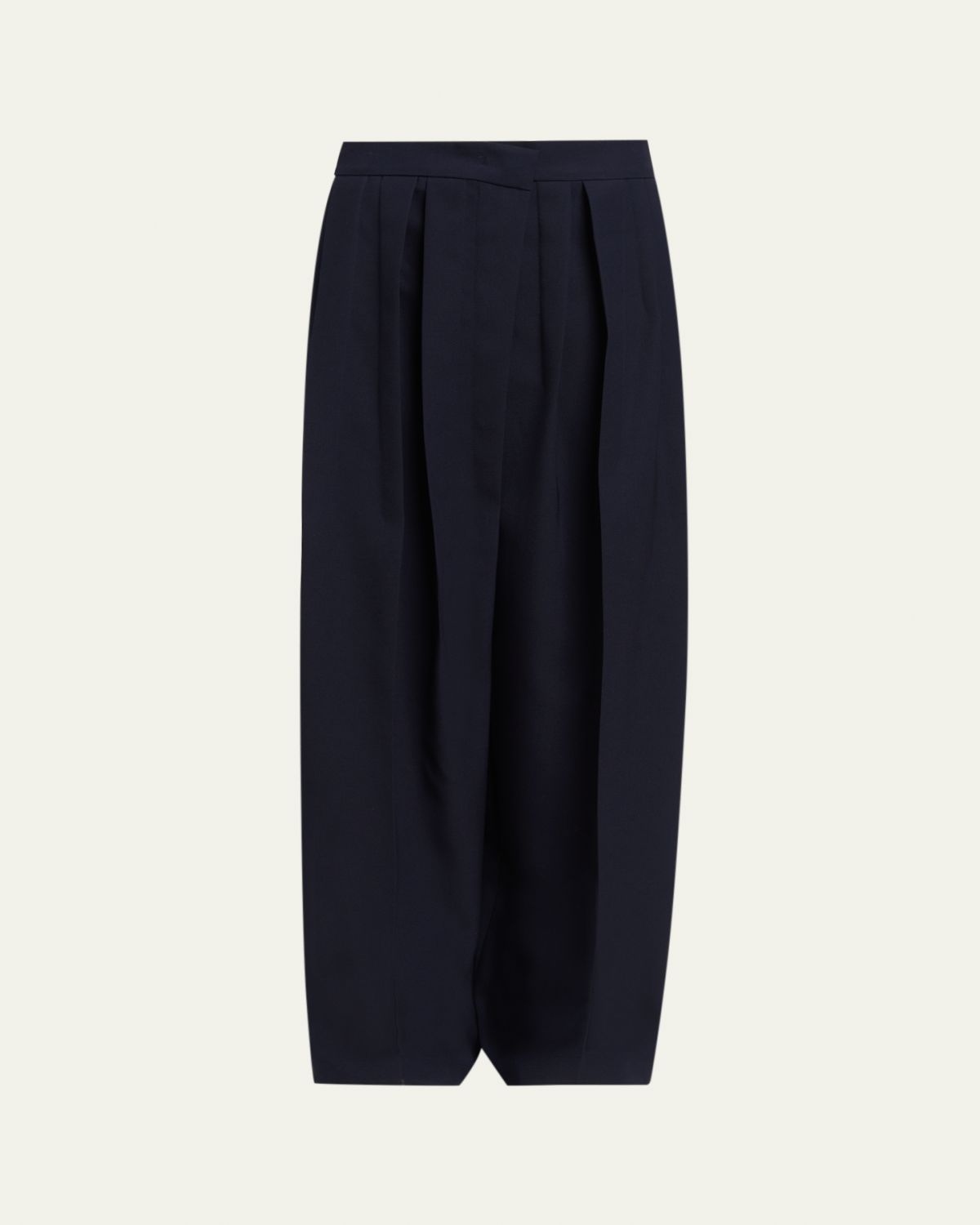 Jil Sander Pleated Wide-Leg Trousers