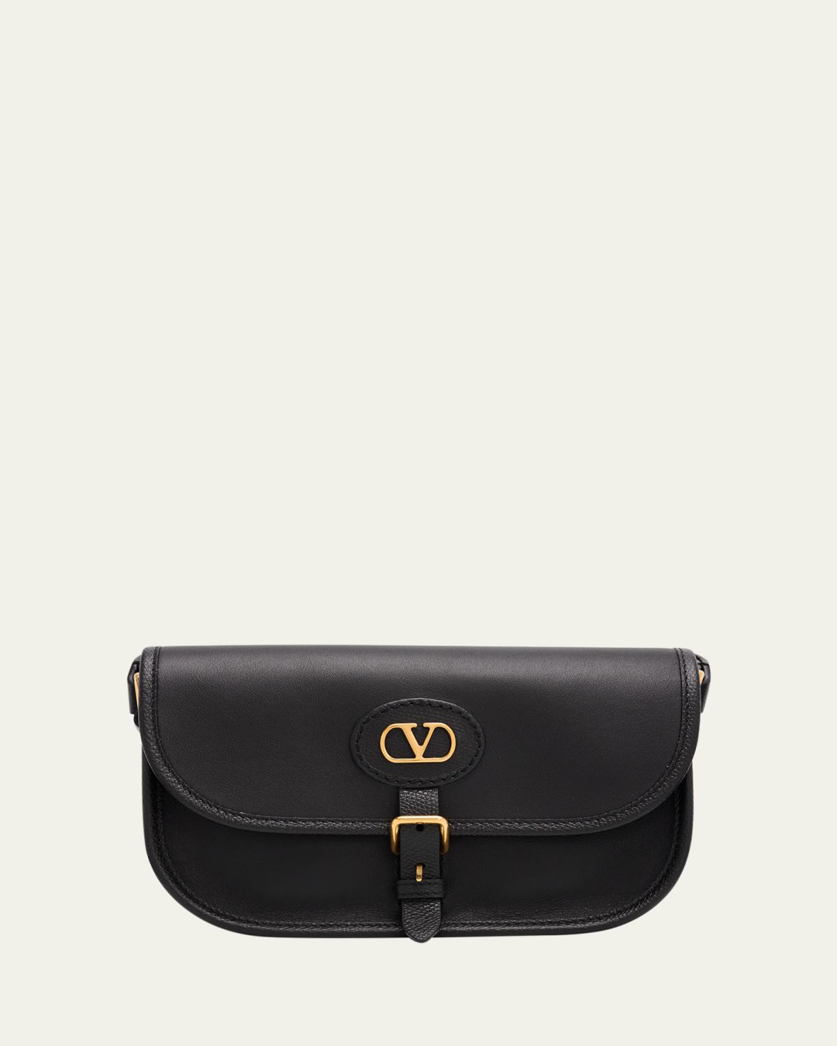 Valentino Garavani Men's Antibes Small Leather Crossbody Bag