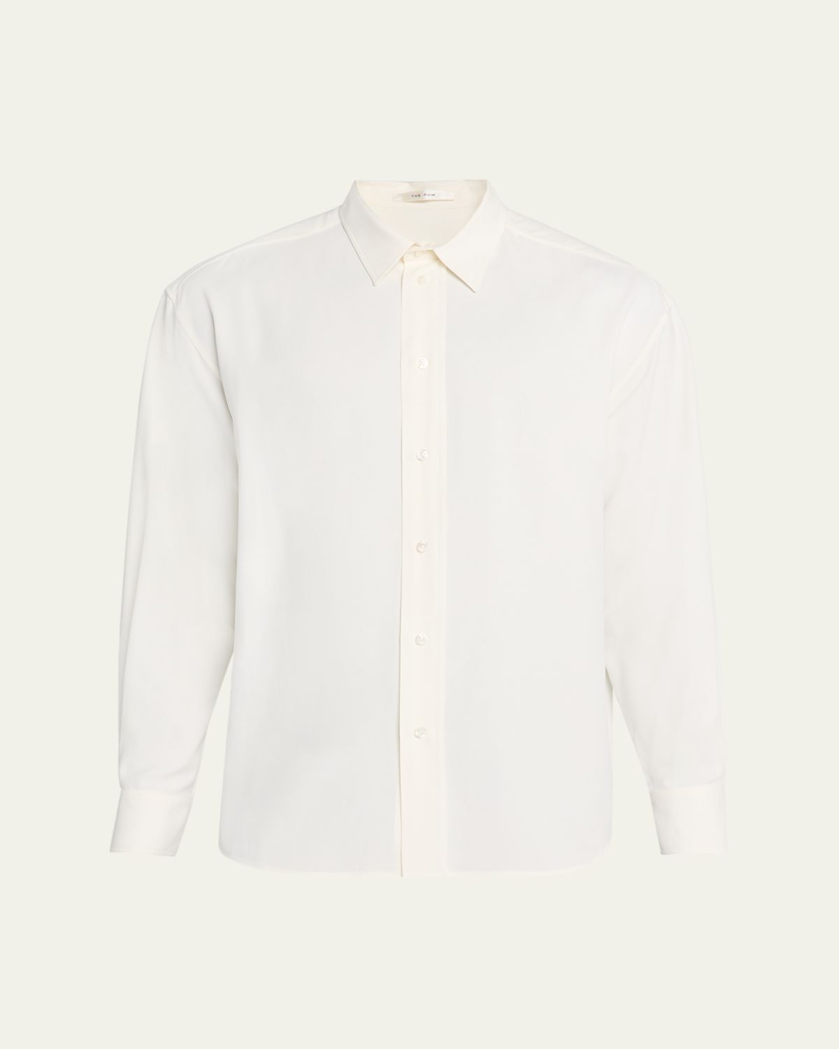 THE ROW Men's Granada Silk Sport Shirt