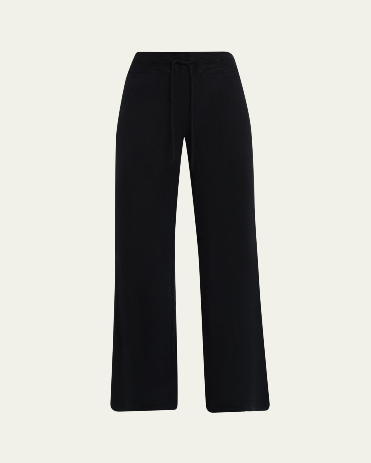Lisa Yang Sofi Cashmere Straight-Leg Pull-On Trousers