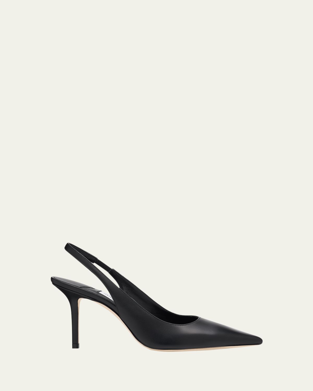 Jimmy Choo 85mm Love Leather Slingback Pumps