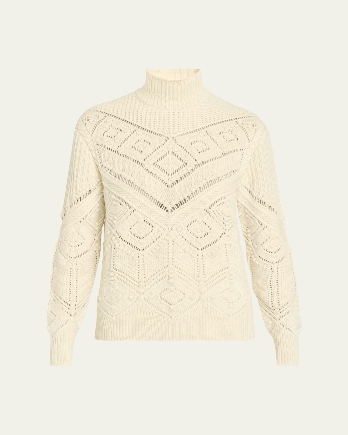 Loro Piana La Plagne Mock-Neck Cashmere Sweater