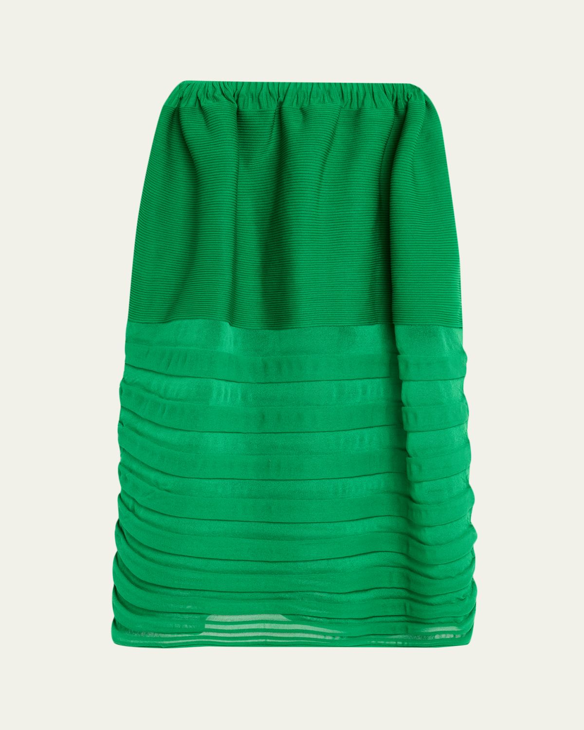 Issey Miyake Moving Sheer Knit Maxi Skirt
