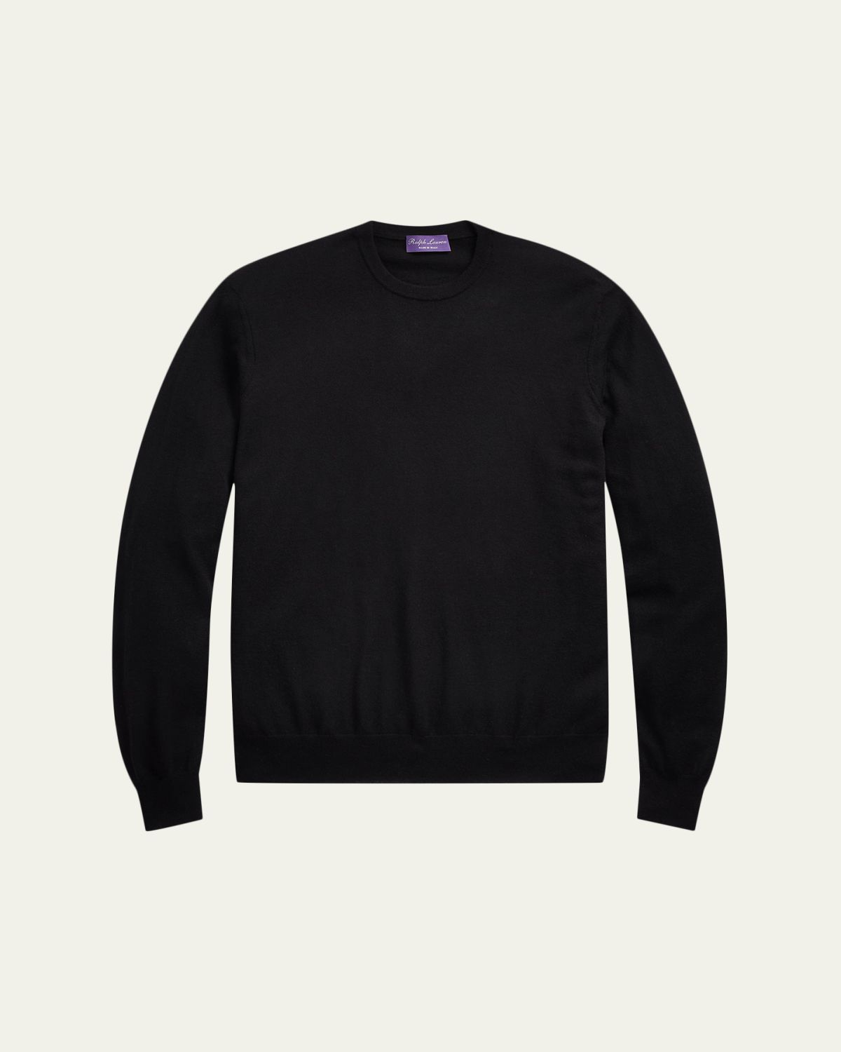 Ralph Lauren Purple Label Men's 18GG Cashmere Crewneck Sweater - Women's Clothing