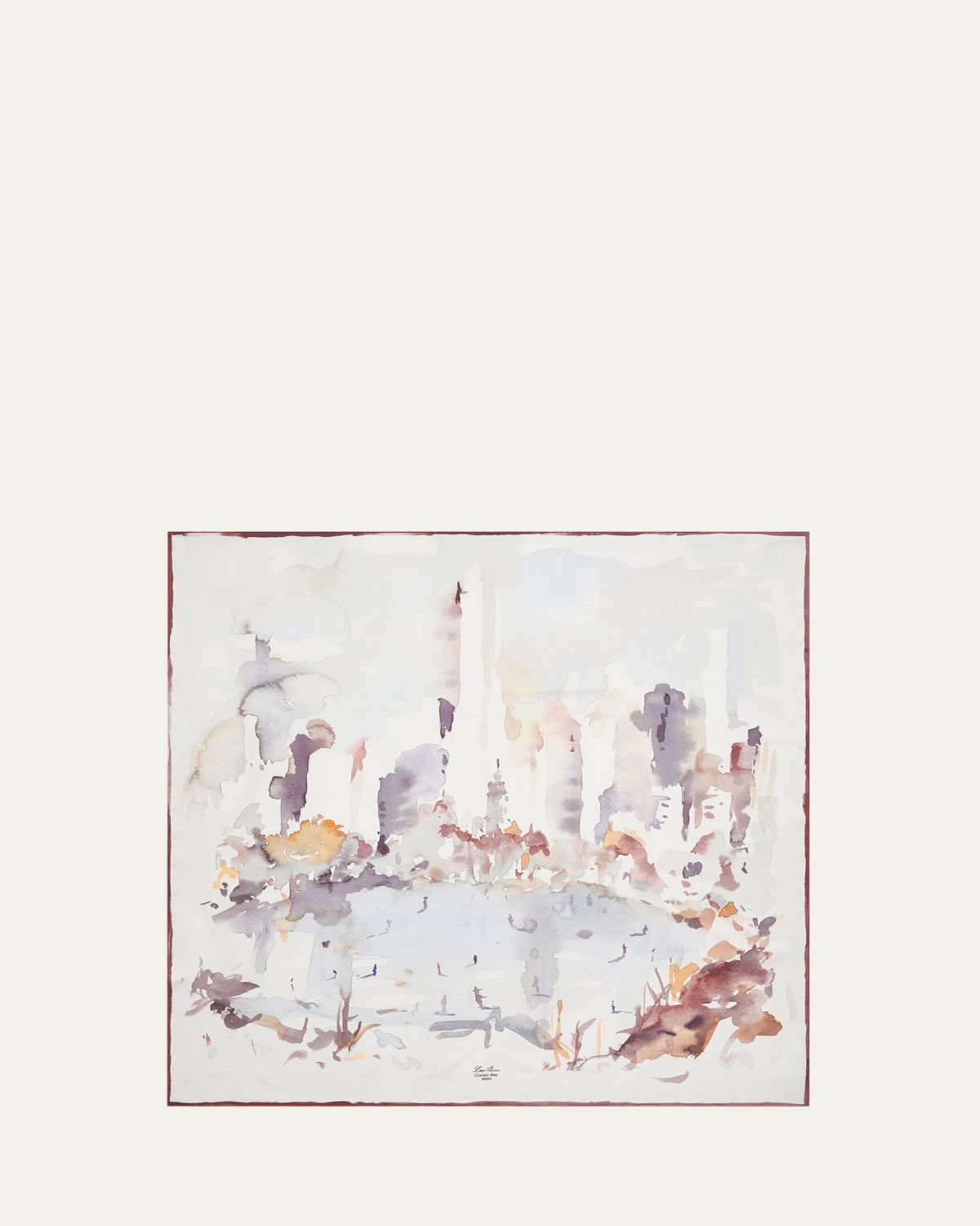 Loro Piana Silk Foulard Scarf