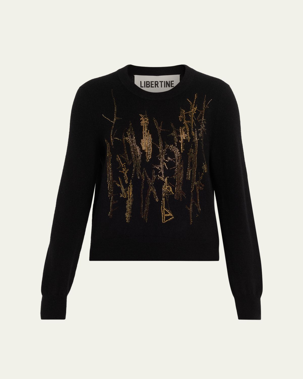 Libertine Crown Of Thorns Cashmere Crewneck Sweater