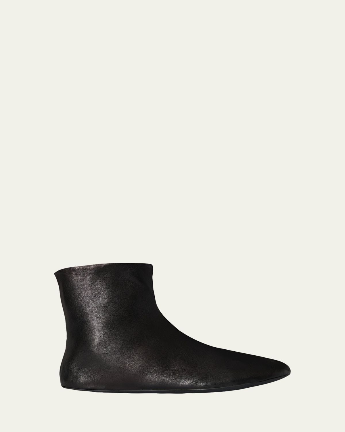 THE ROW Stella Leather Booties