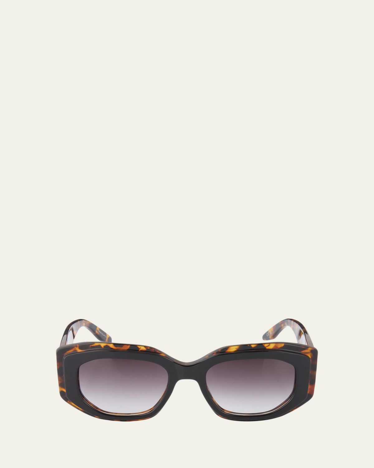 Barton Perreira Crescendo 50.5mm Geometric Acetate Sunglasses