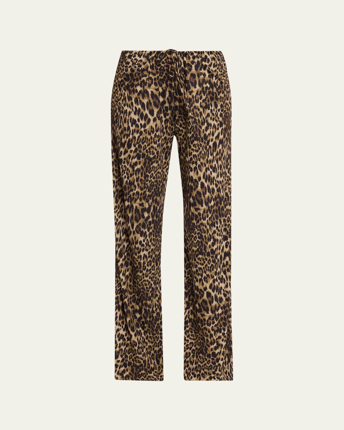 Nili Lotan Adriel Leopard Lounge Pants