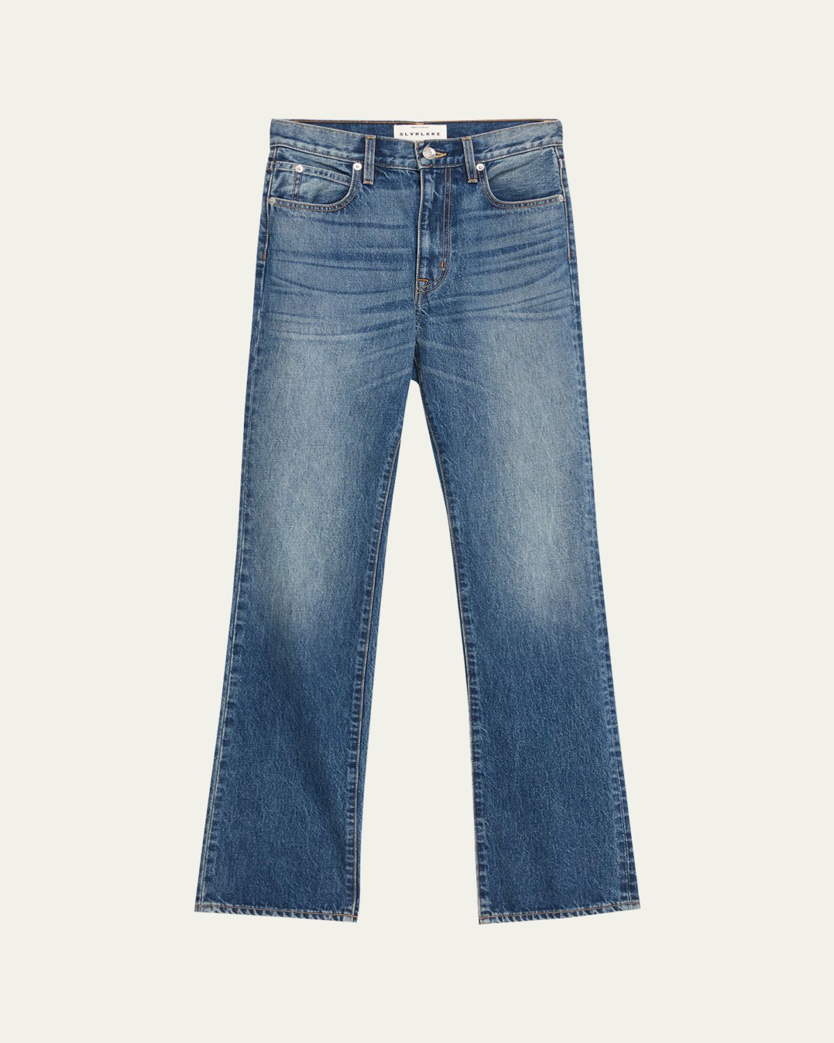 SLVRLAKE Jade High-Rise Slim Bootcut Jeans