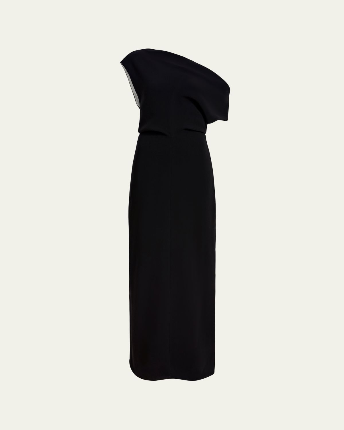 Proenza Schouler Rosina Draped Double-Crepe Dress
