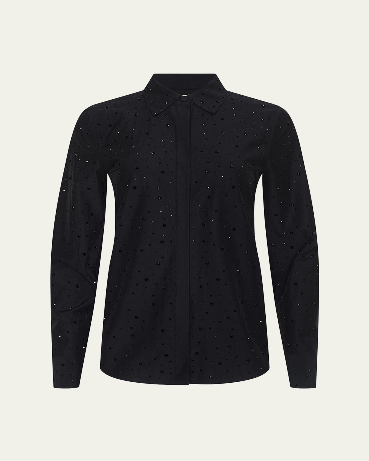 L 'Agence Ellery Crystal Poplin Shirt