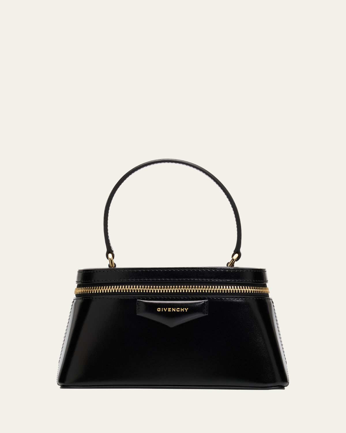 Givenchy Antigona Vanity Top-Handle Bag in Box Leather