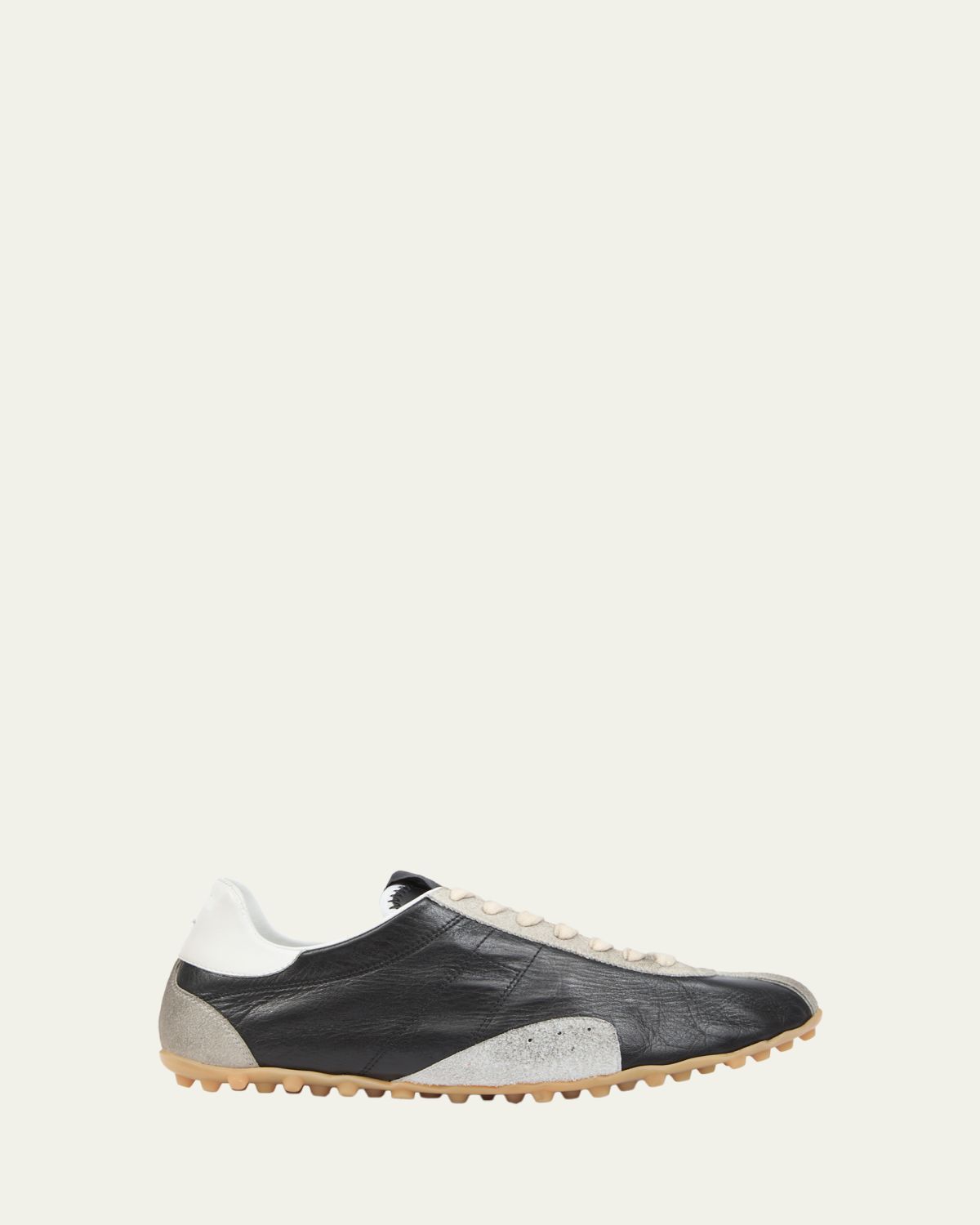 Maison Margiela Men's Sprinters Nylon and Leather Low-Top Sneakers | Thumbnail 5 Maison Margiela Men's Sprinters Nylon and Leather Low-Top Sneakers | Thumbnail 5