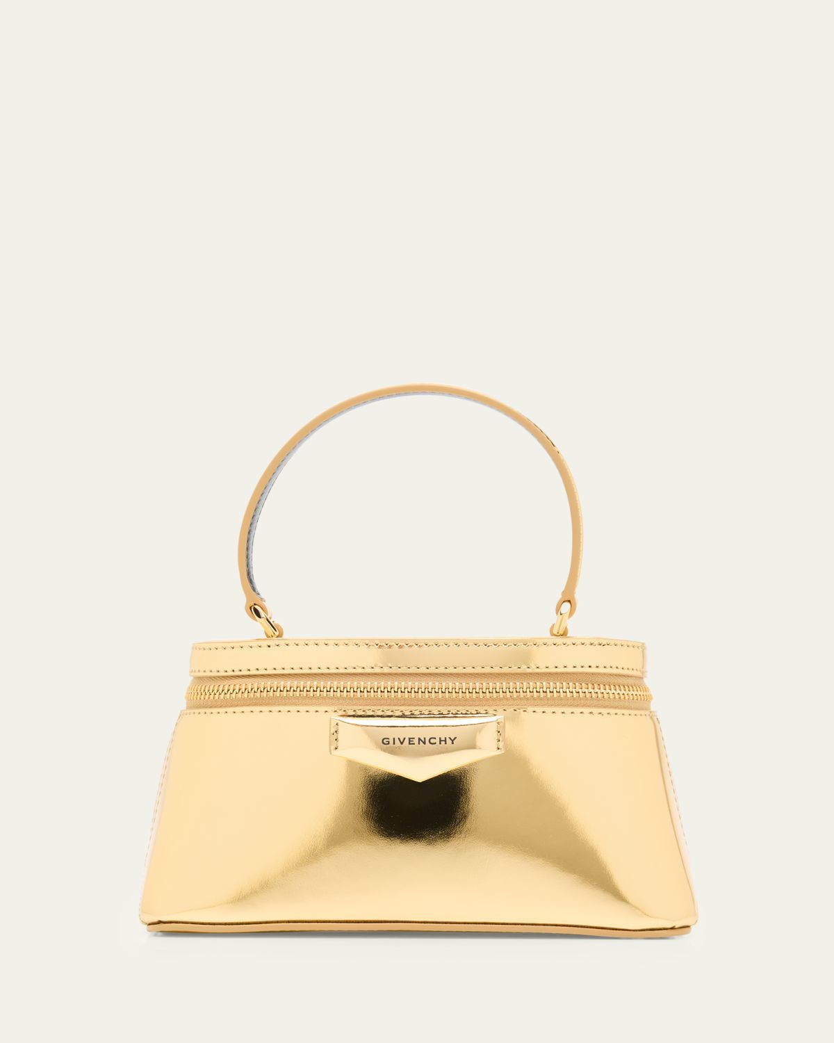 Givenchy Antigona Metallic Leather Vanity Bag
