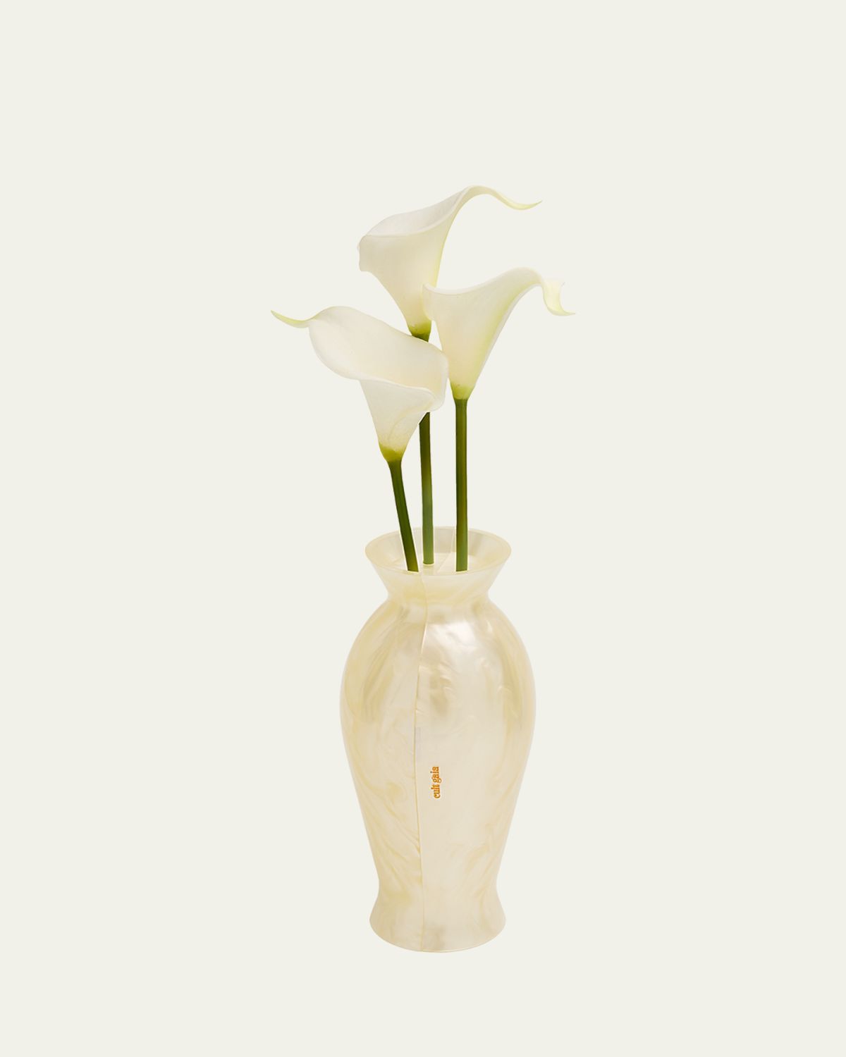 Cult Gaia Florence Acrylic Calla Lily Vase Clutch Bag