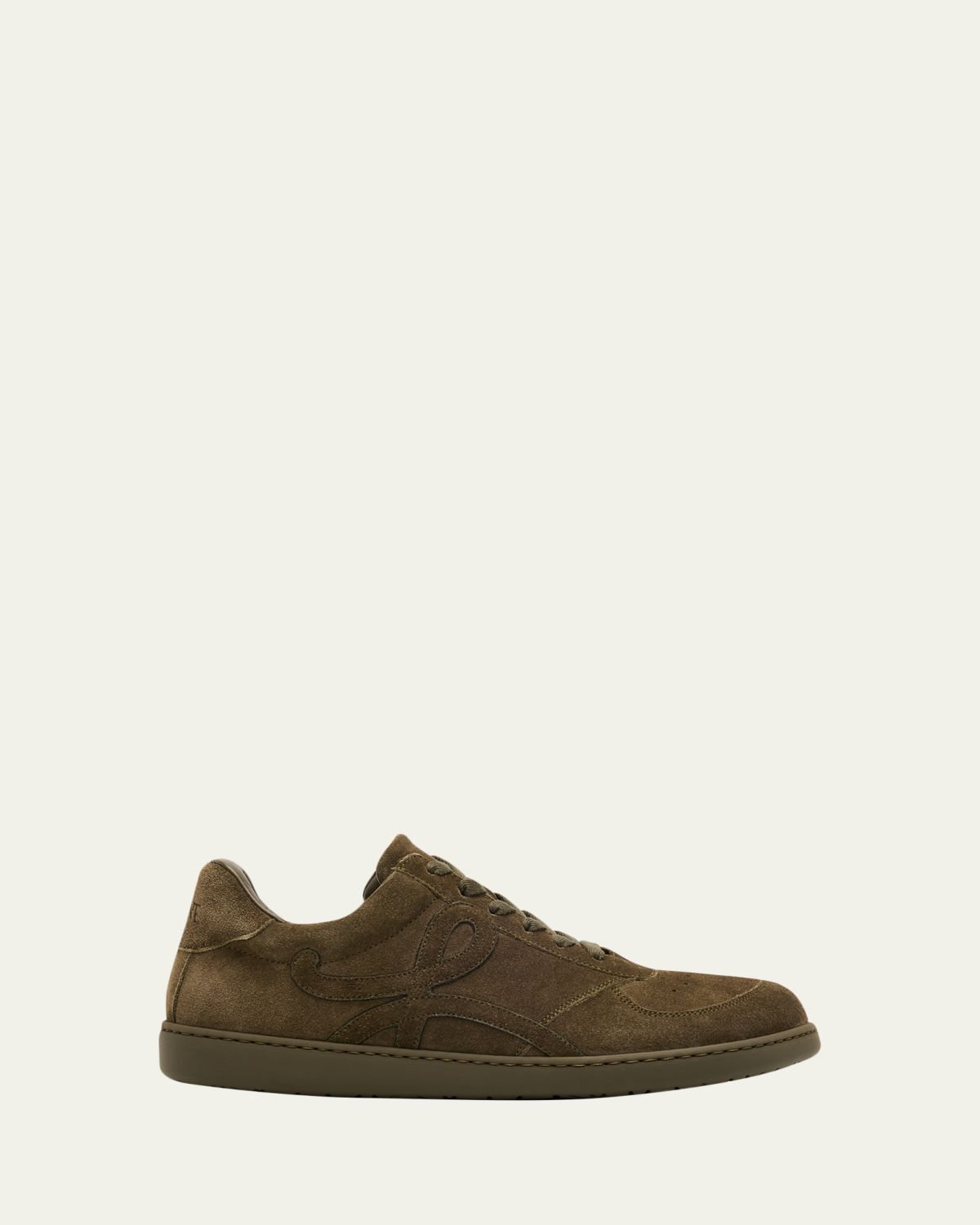 Loewe Men's Jambo Suede Low-Top Sneakers
