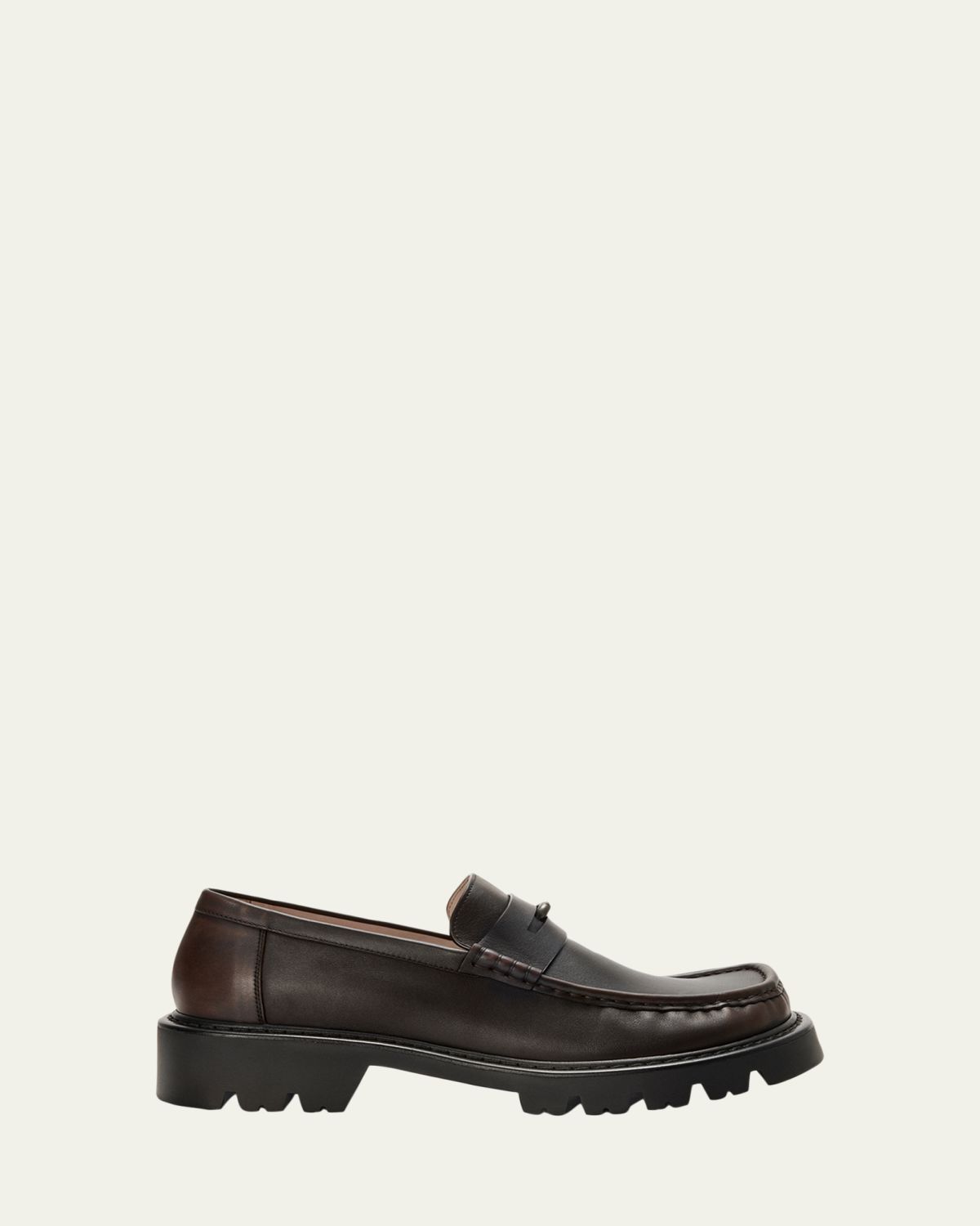 Loewe Men 's Sierra Leather Loafers