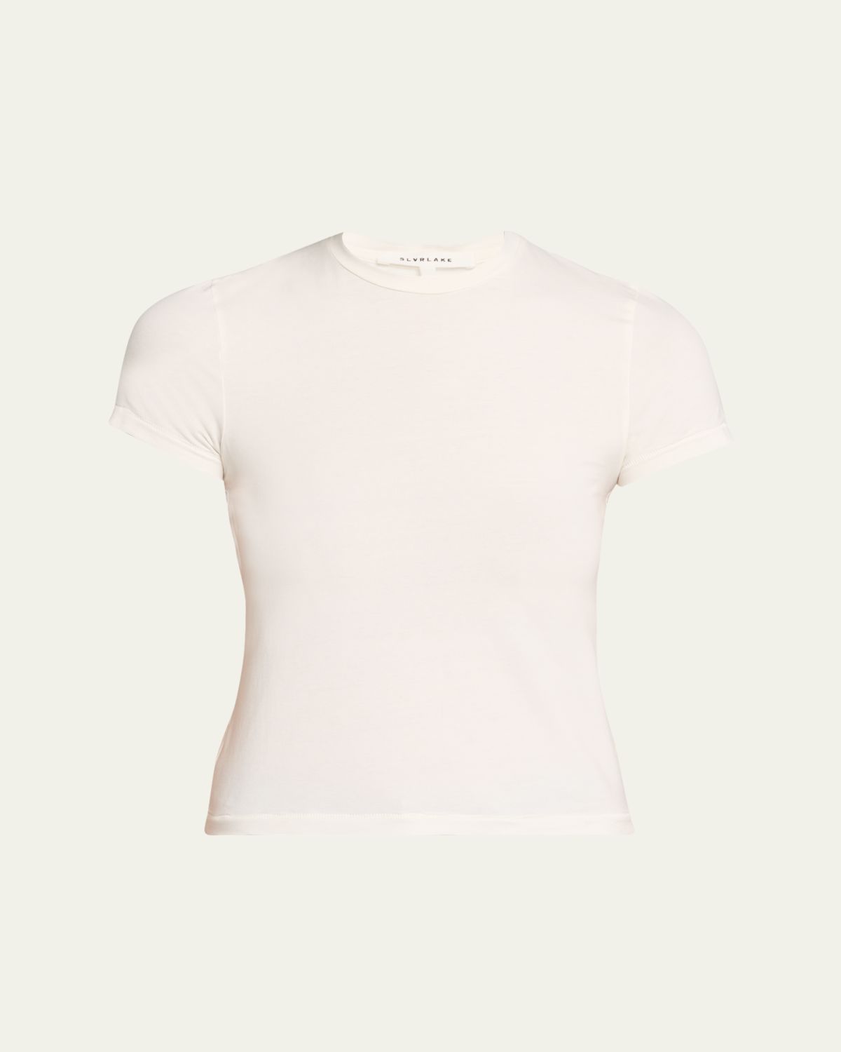 SLVRLAKE Fitted Crewneck Tee